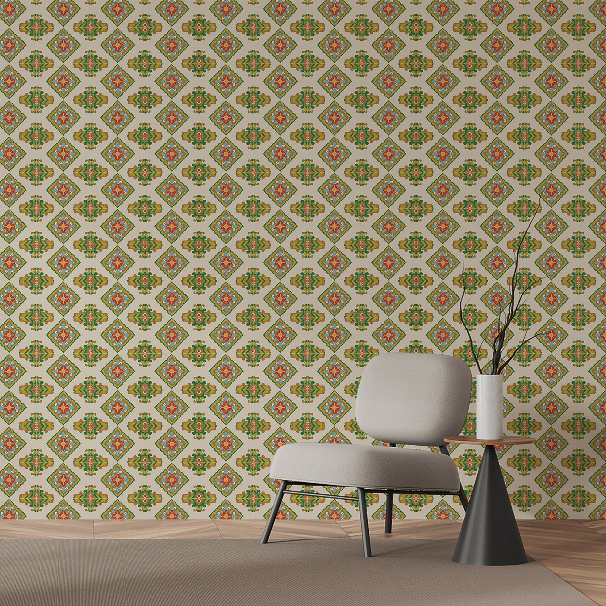 Mosaic & Tiles Wallpaper WAL014-MT