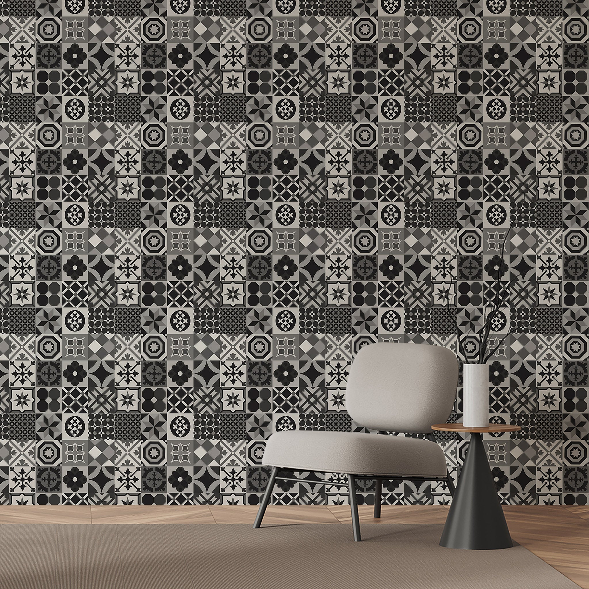 Mosaic & Tiles Wallpaper WAL015-MT