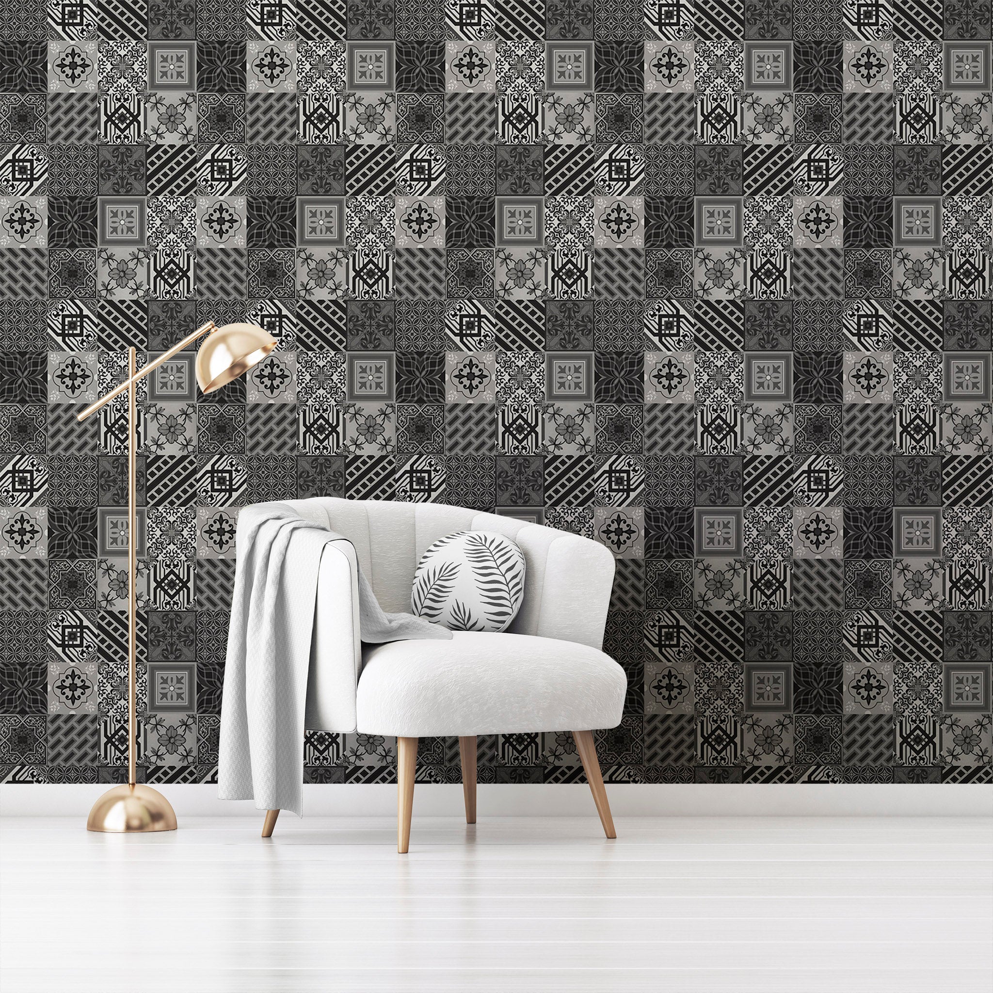 Mosaic & Tiles Wallpaper WAL016-MT