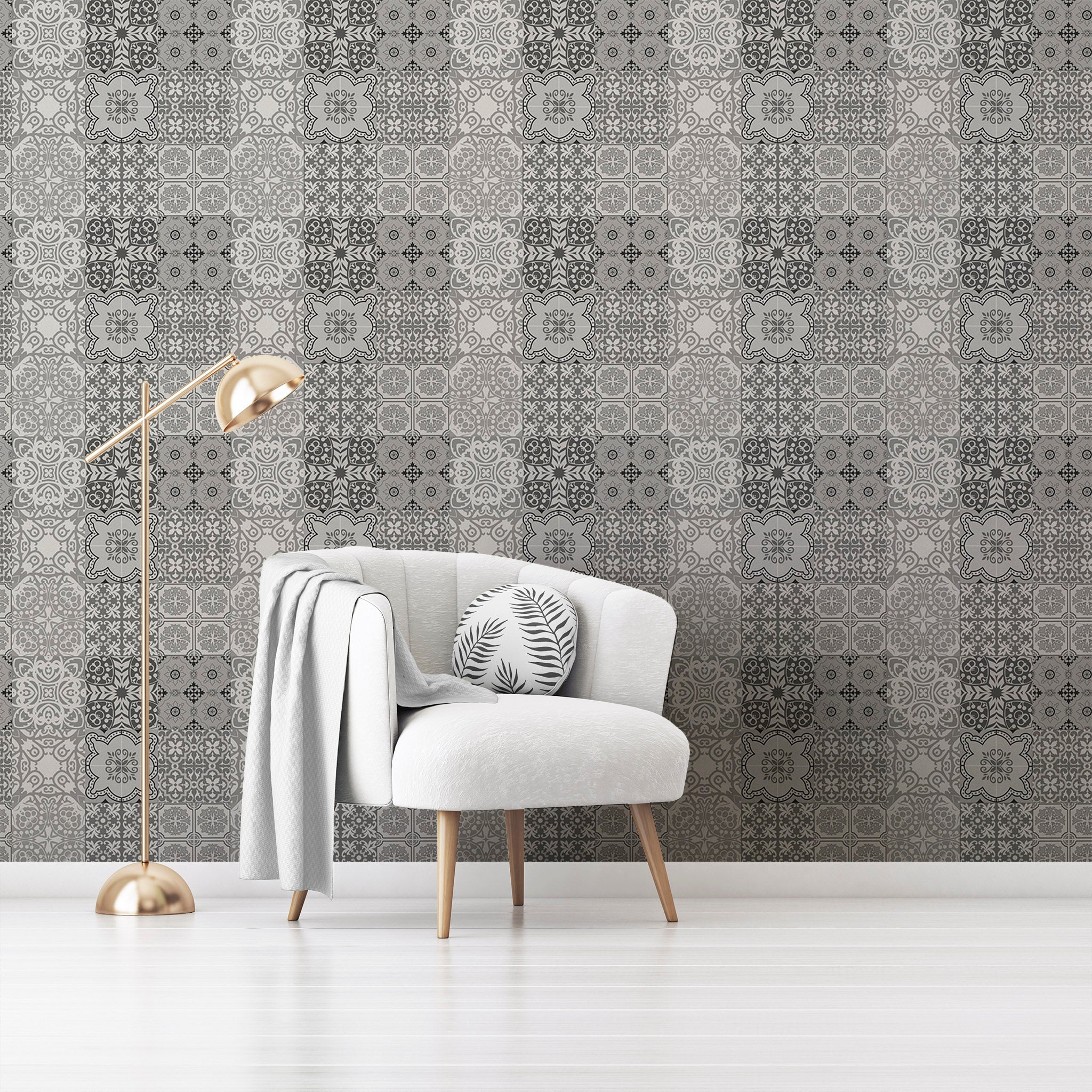 Mosaic & Tiles Wallpaper WAL017-MT