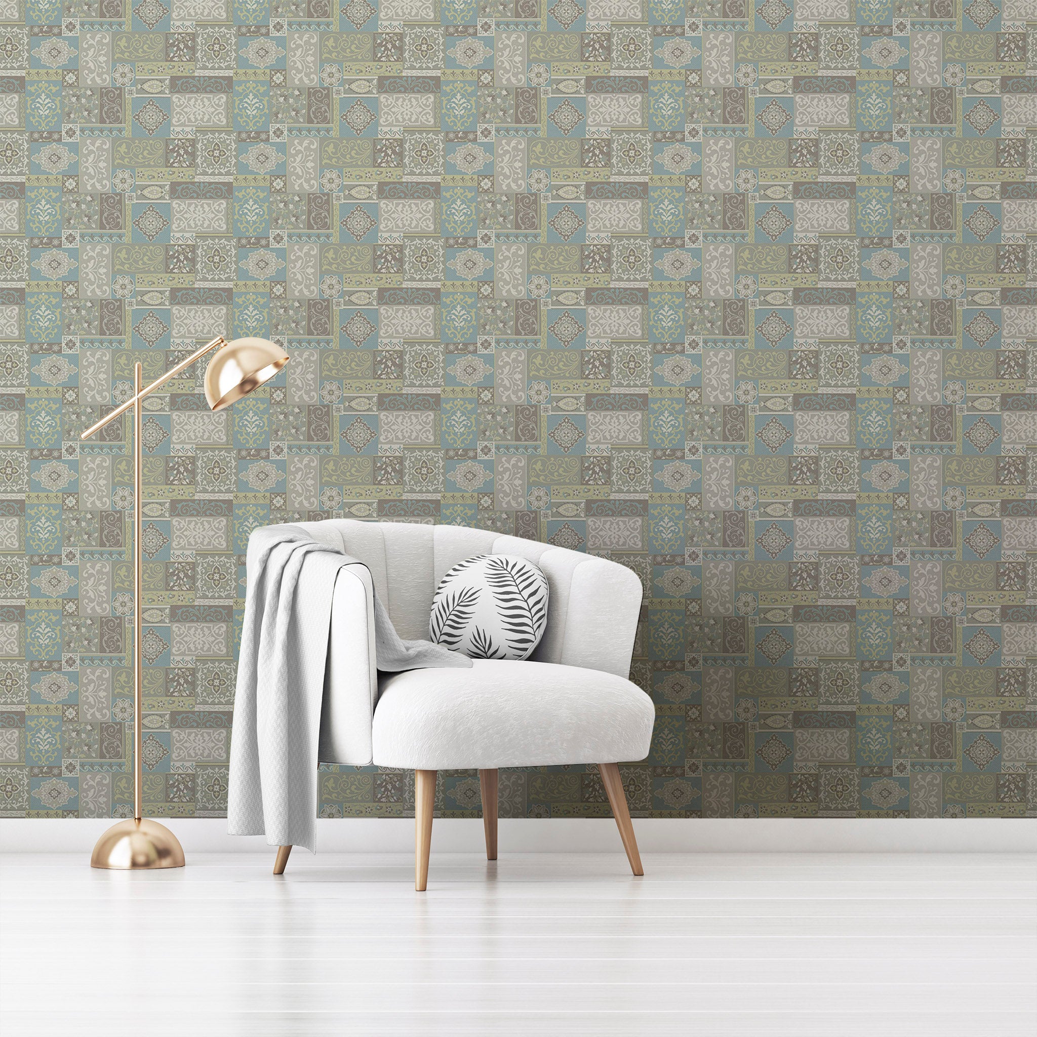 Mosaic & Tiles Wallpaper WAL019-MT