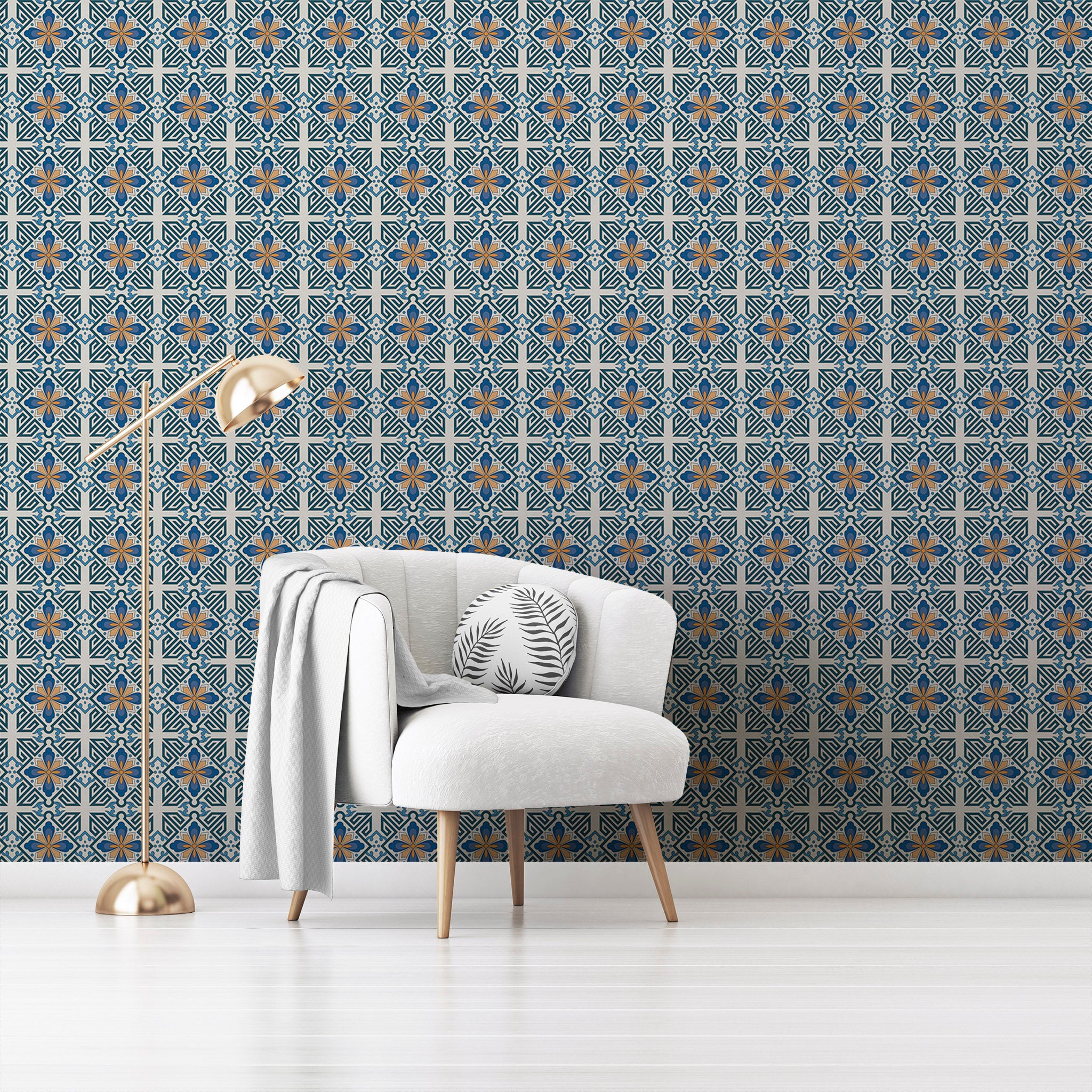 Mosaic & Tiles Wallpaper WAL021-MT