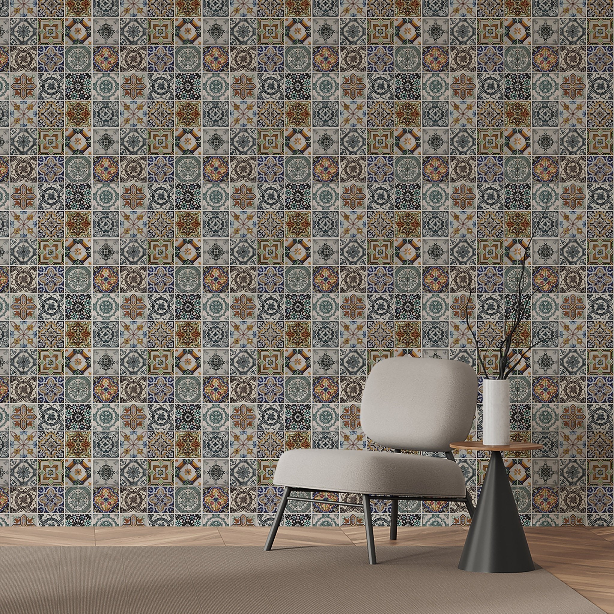 Mosaic & Tiles Wallpaper WAL023-MT