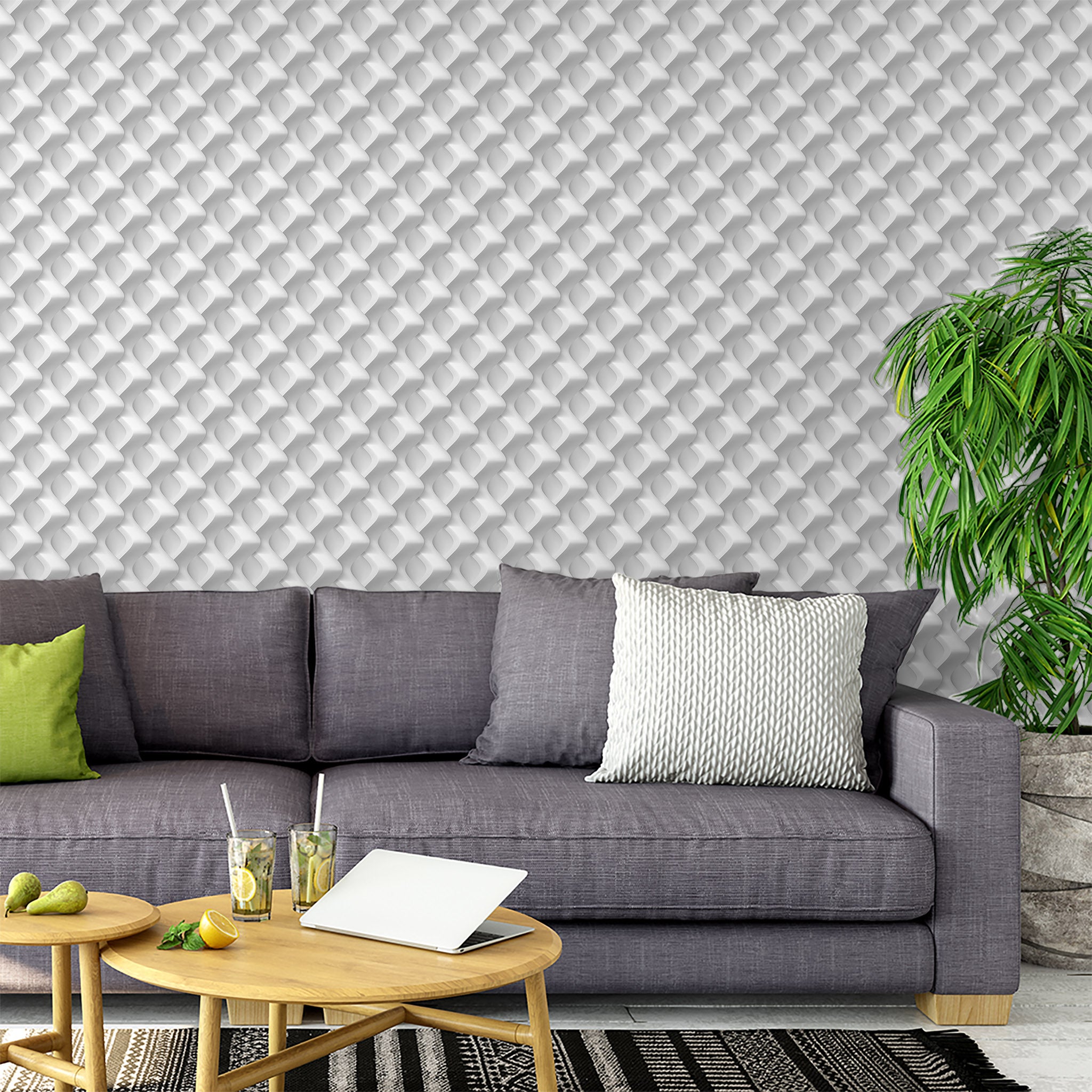 3D Decor Wallpaper WAL024-3D