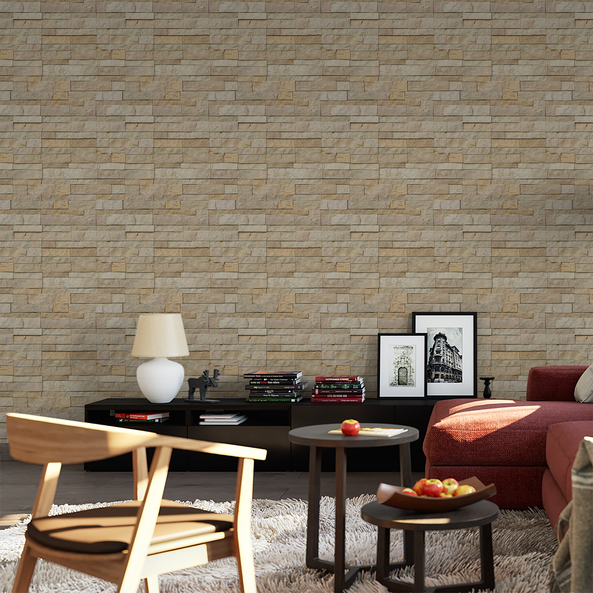 Brick & Stone Wallpaper WAL026-BS