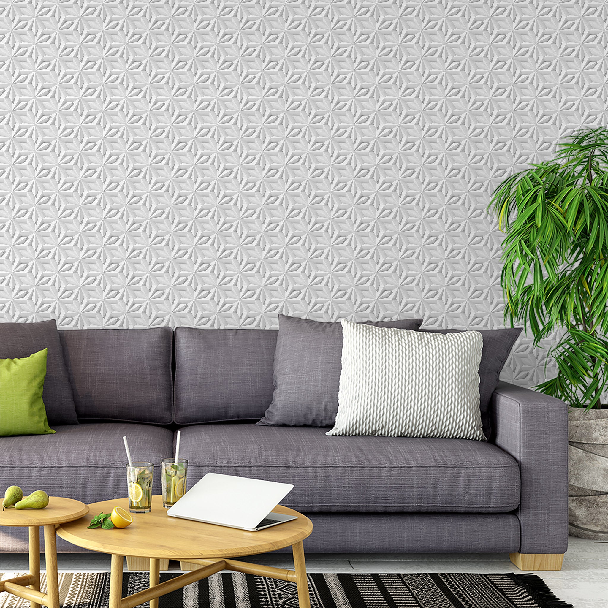 3D Decor Wallpaper WAL032-3D