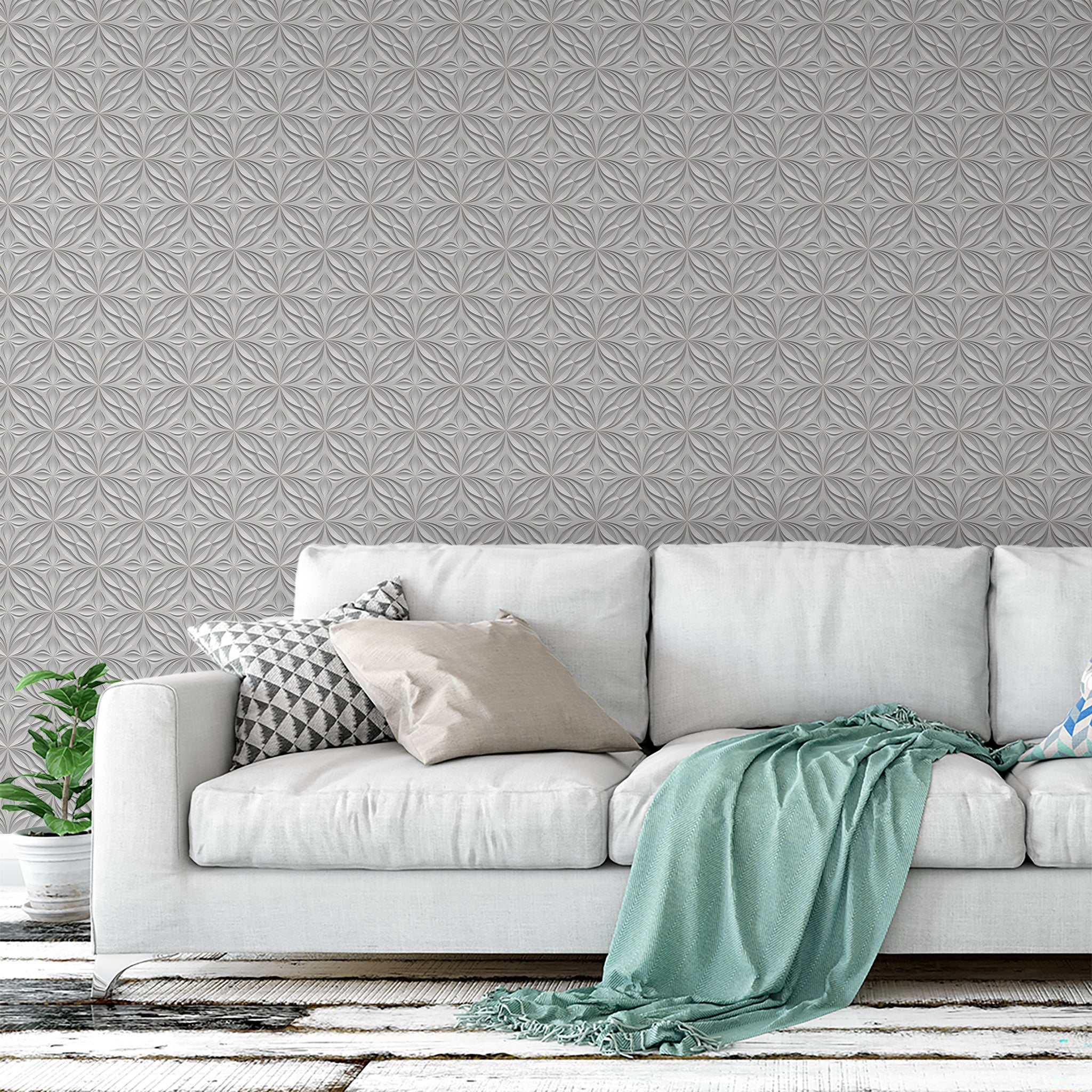 3D Decor Wallpaper WAL033-3D