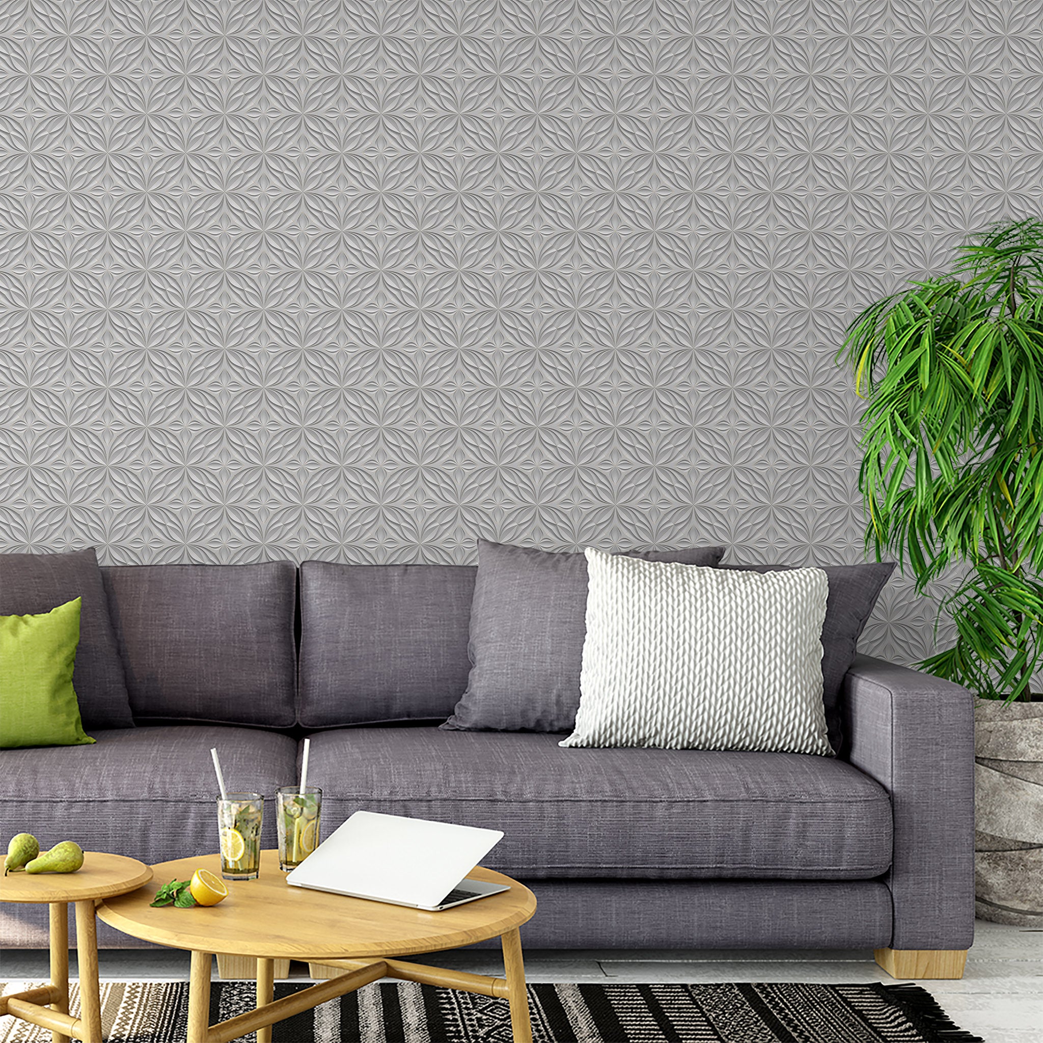 3D Decor Wallpaper WAL033-3D