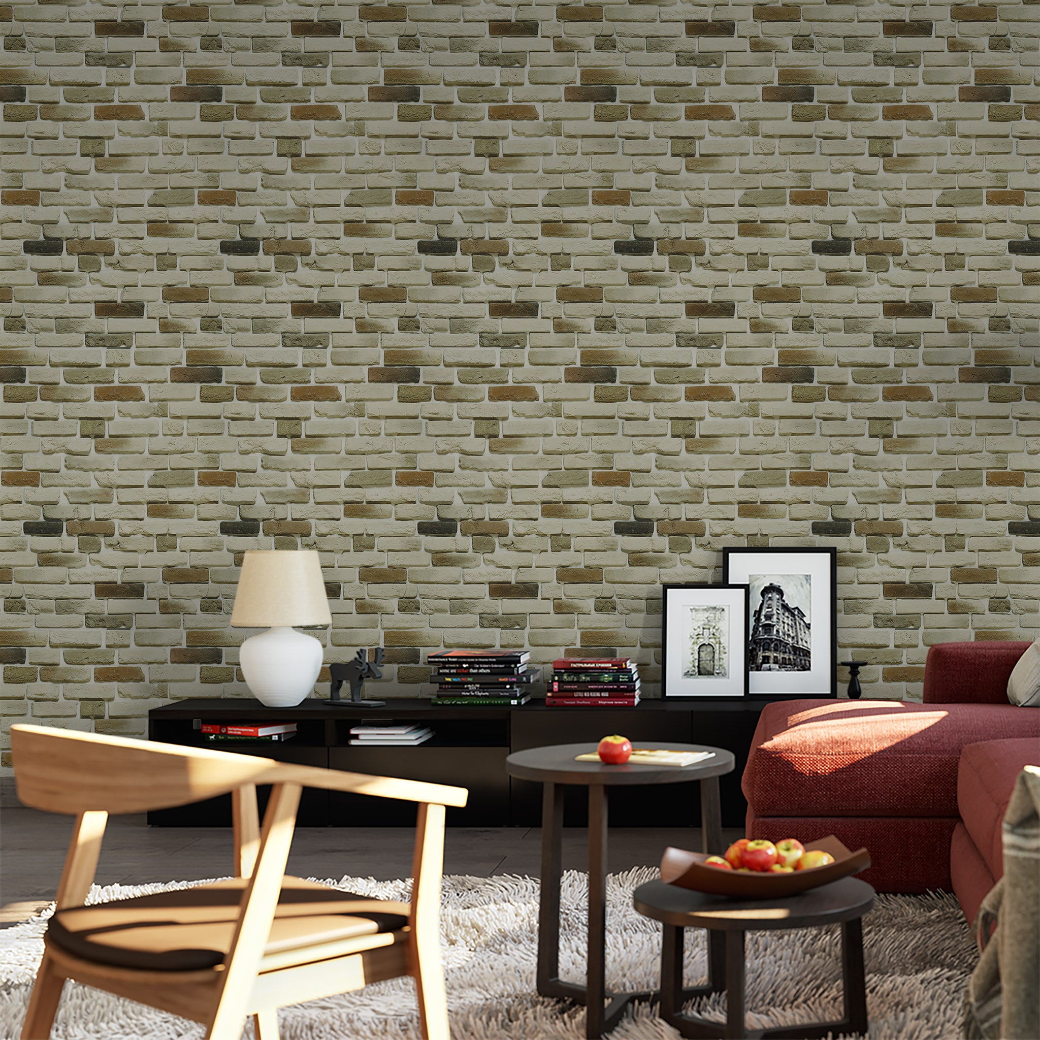 Brick & Stone Wallpaper WAL033-BS