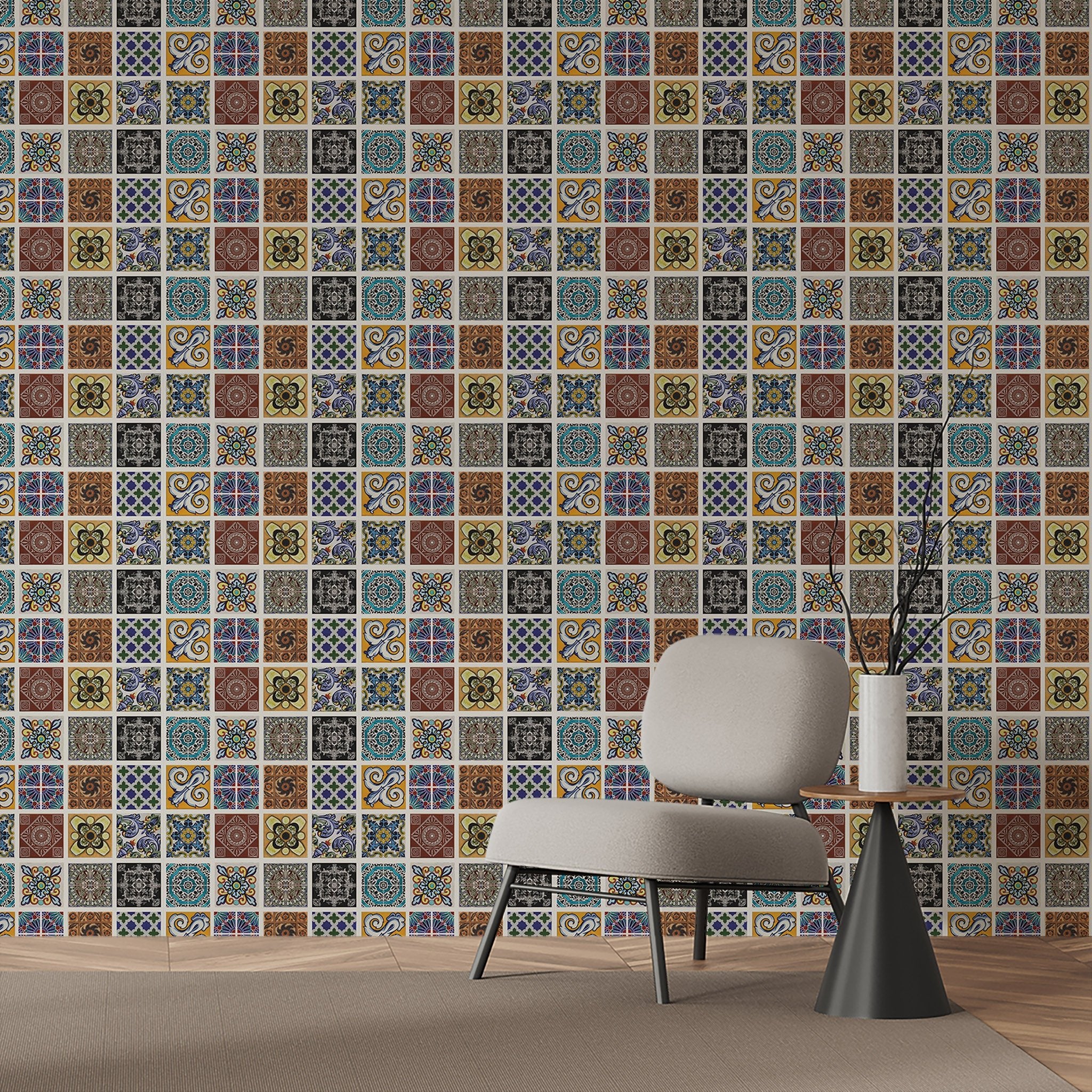 Mosaic & Tiles Wallpaper WAL034-MT