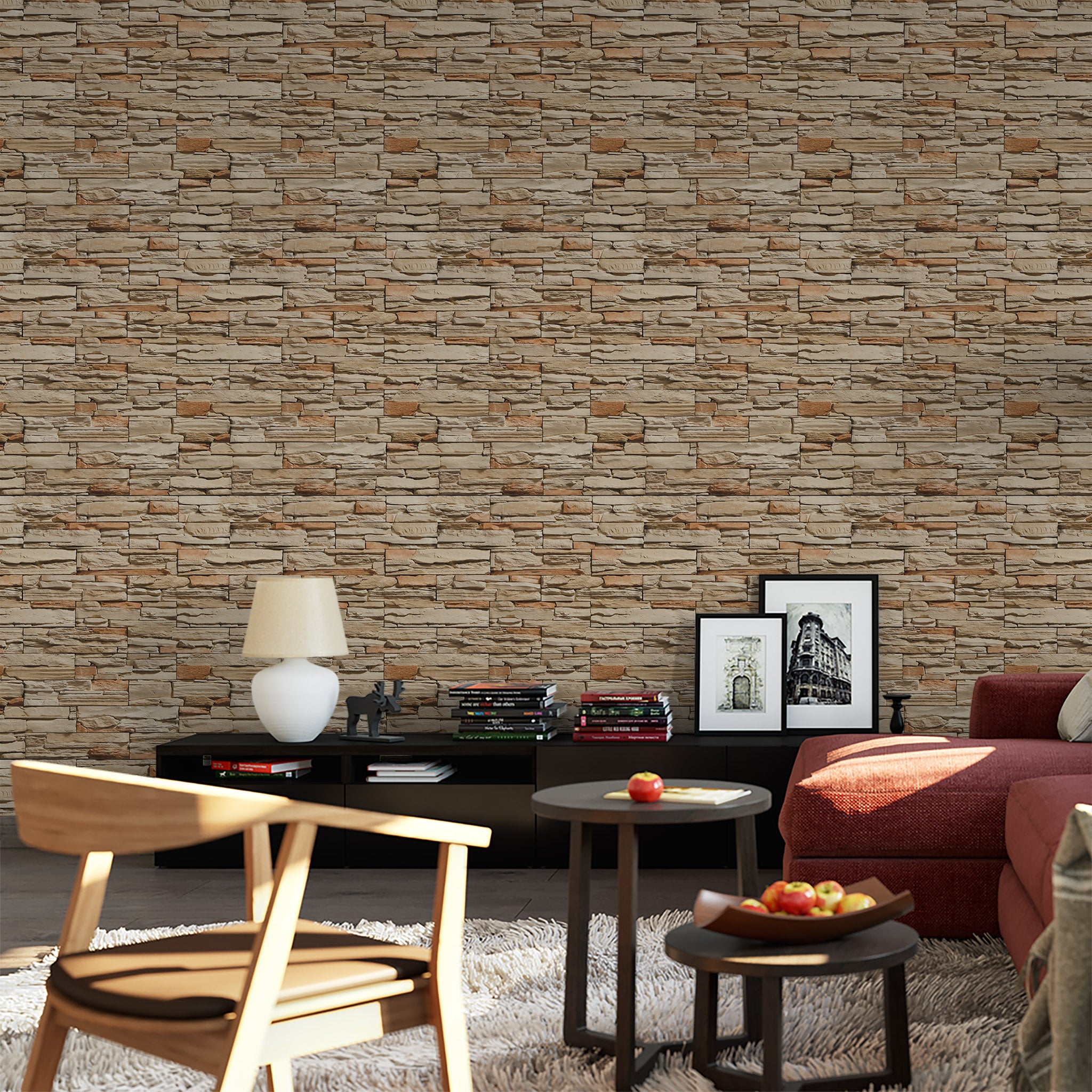 Brick & Stone Wallpaper WAL036-BS