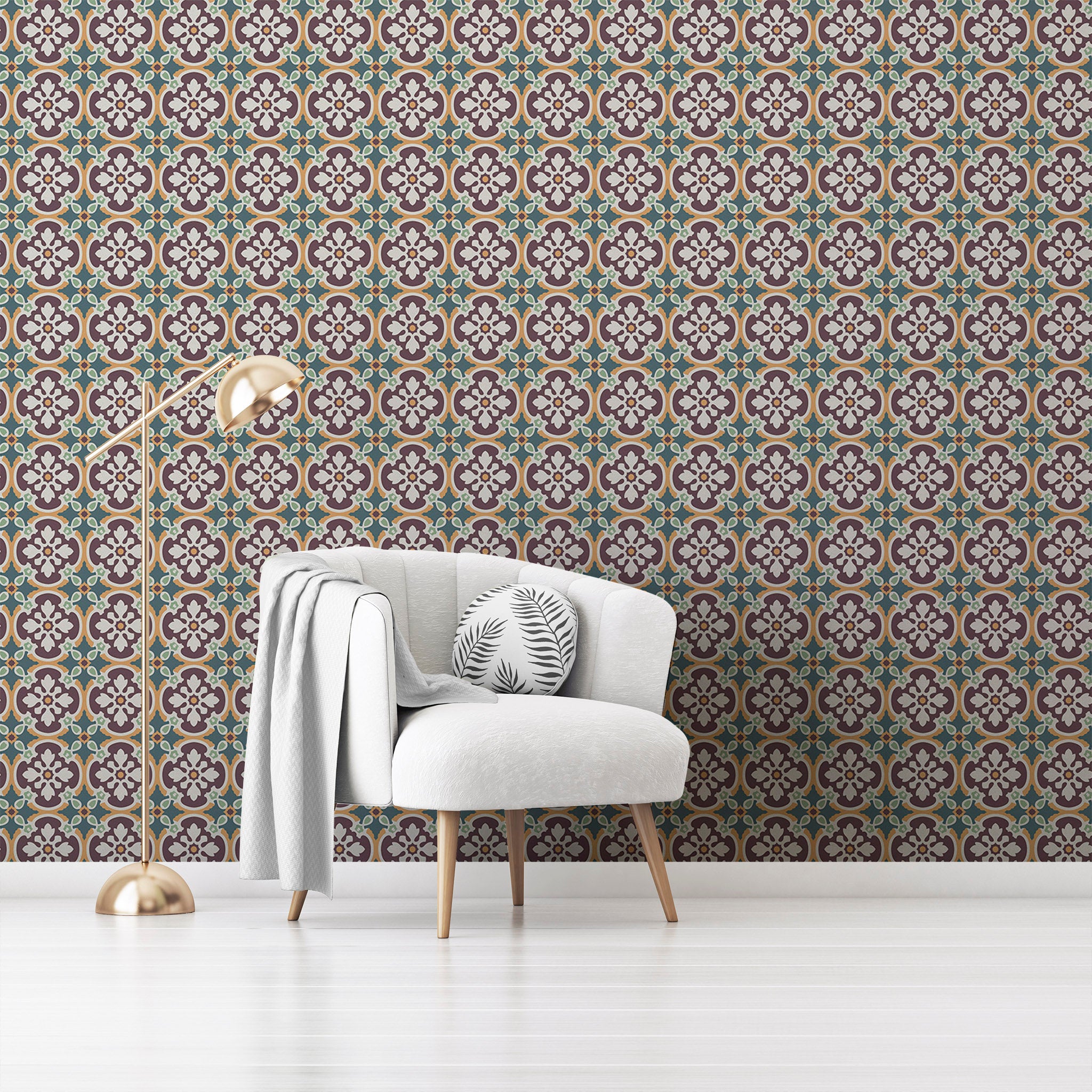 Mosaic & Tiles Wallpaper WAL037-MT