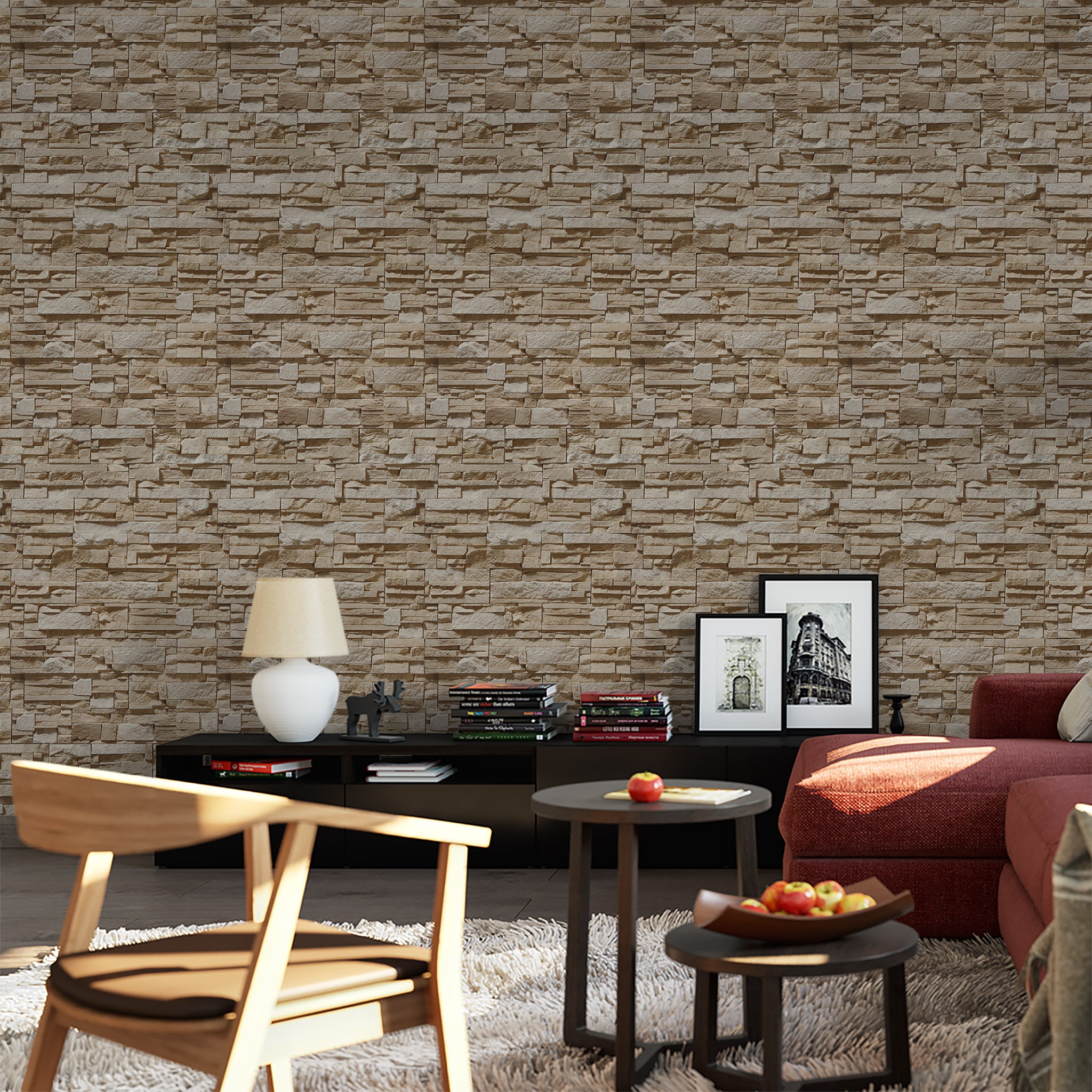 Brick & Stone Wallpaper WAL038-BS