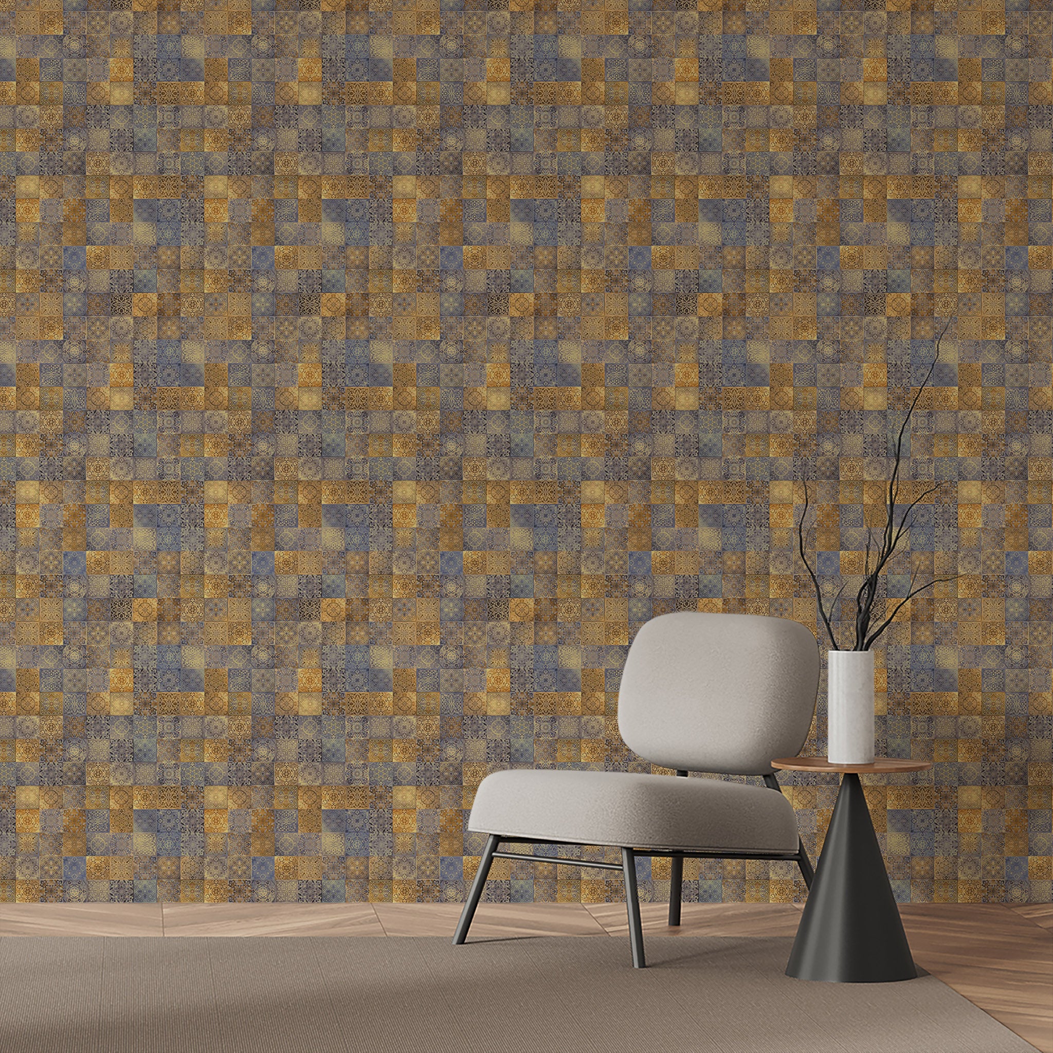 Mosaic & Tiles Wallpaper WAL040-MT