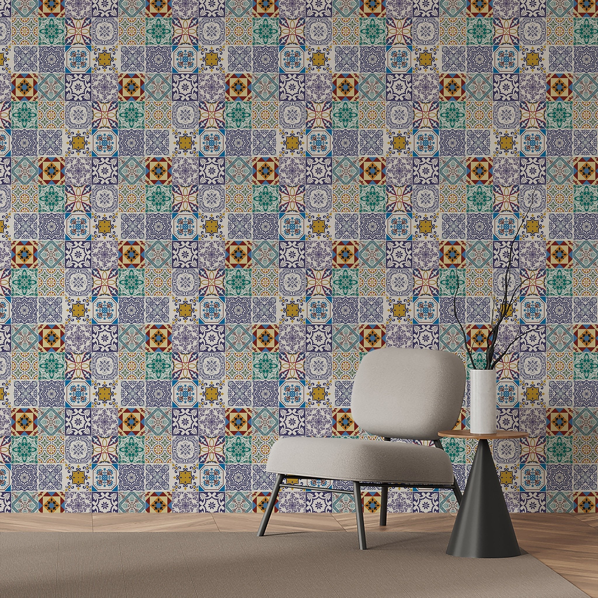 Mosaic & Tiles Wallpaper WAL041-MT