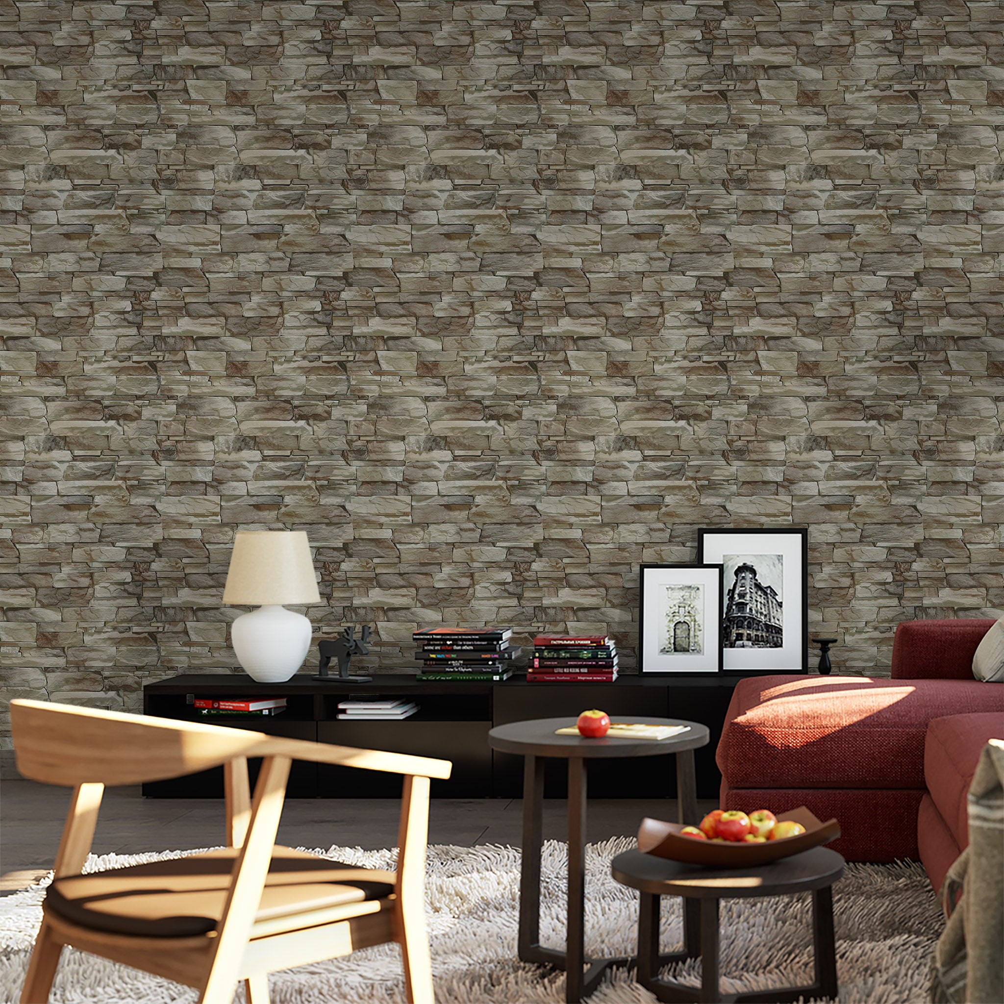 Brick & Stone Wallpaper WAL042-BS