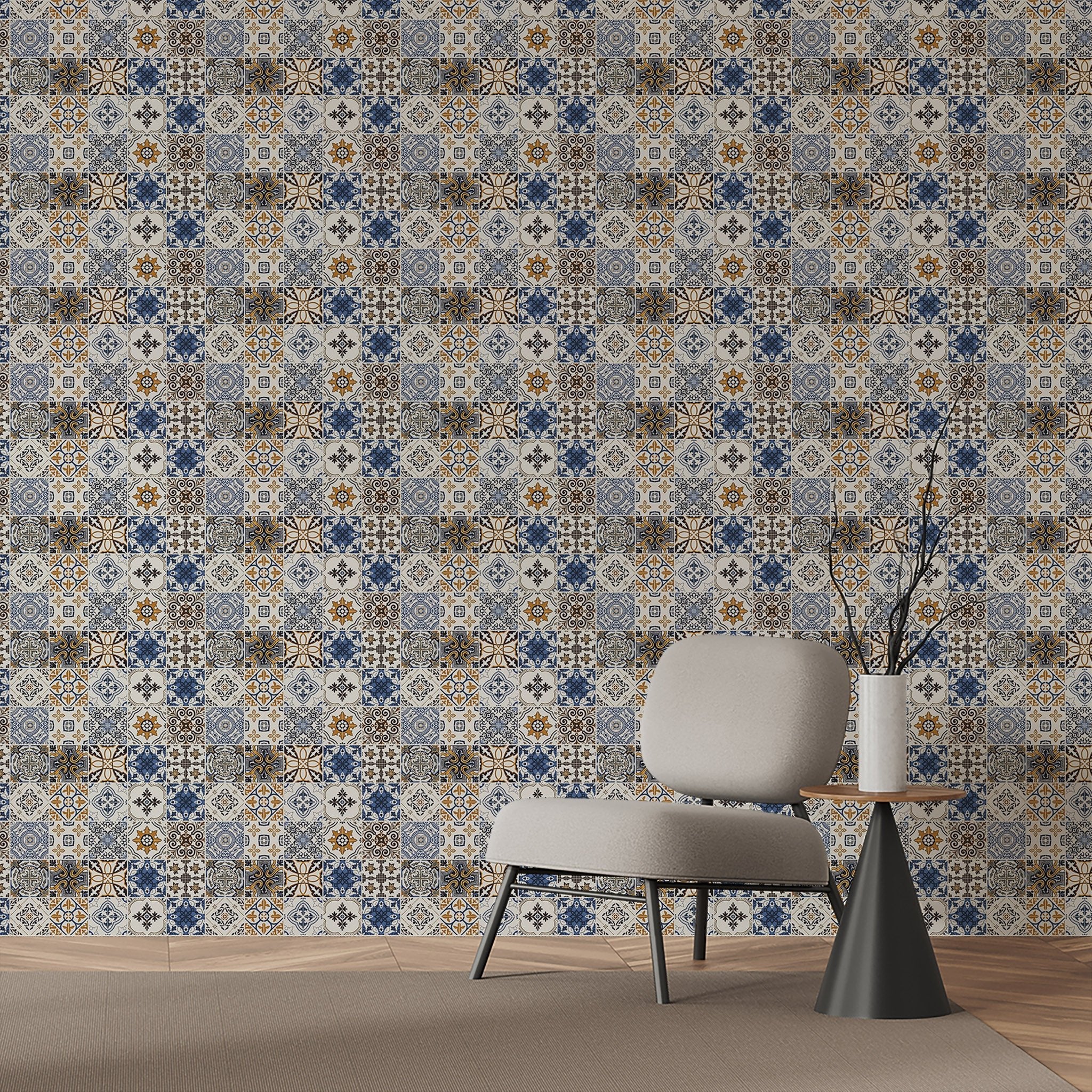 Mosaic & Tiles Wallpaper WAL042-MT