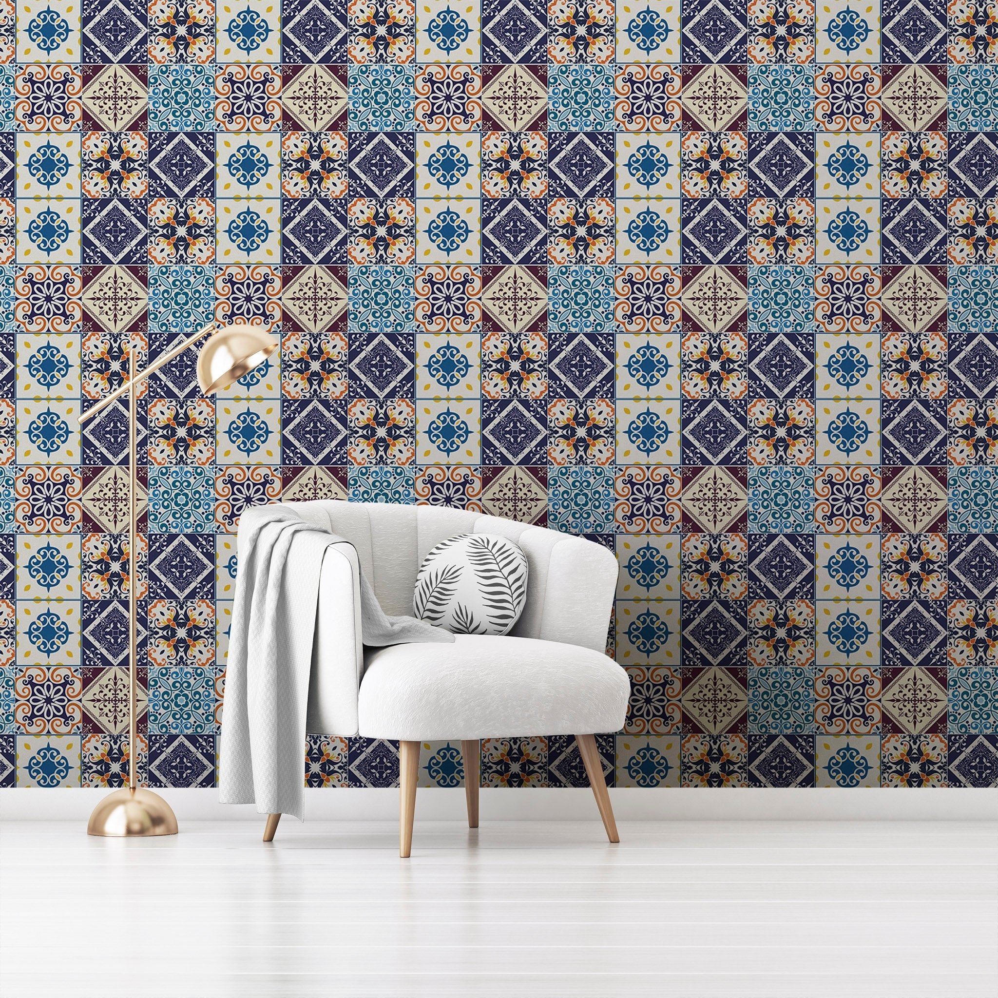 Mosaic & Tiles Wallpaper WAL043-MT