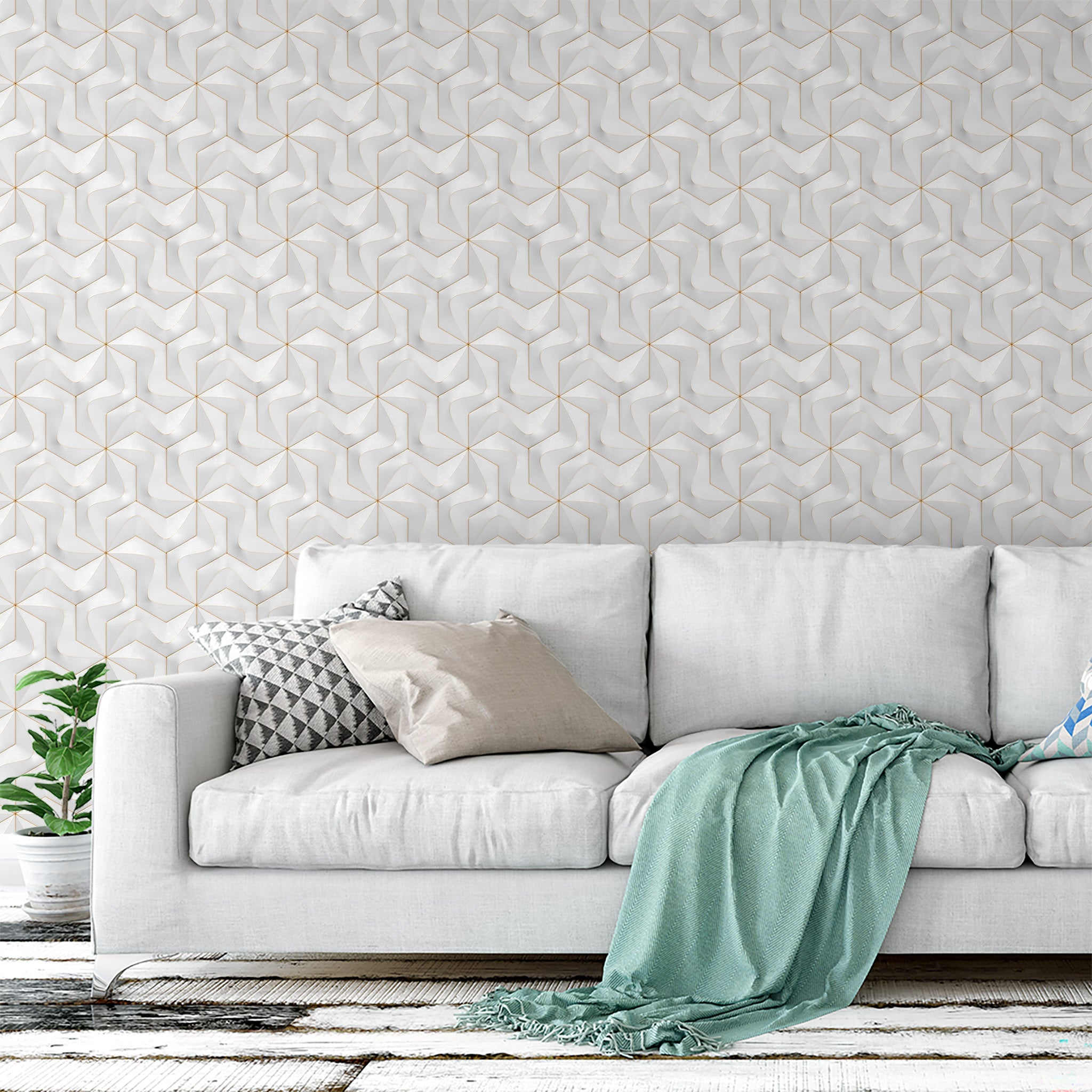 3D Decor Wallpaper WAL044-3D