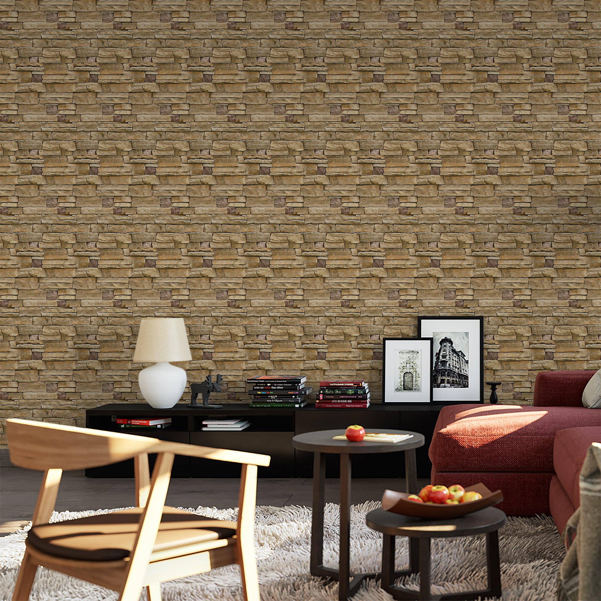 Brick & Stone Wallpaper WAL044-BS