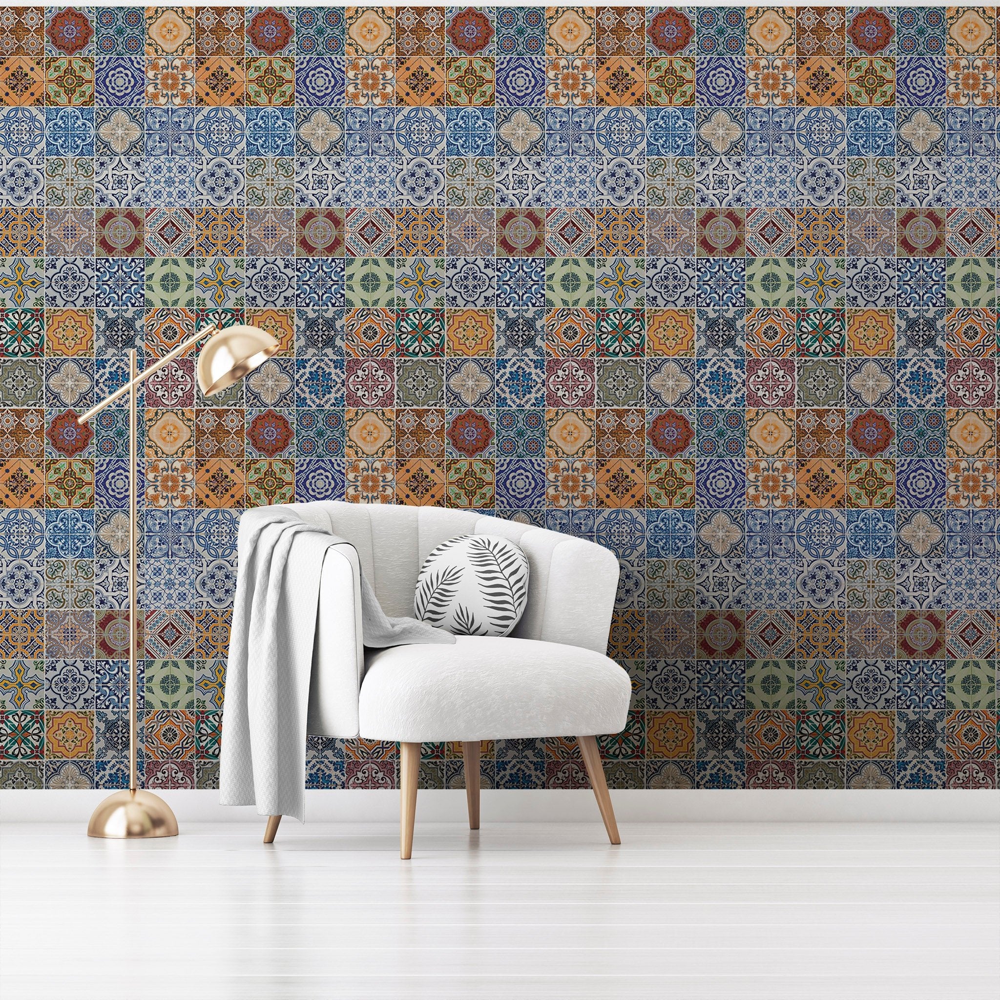 Mosaic & Tiles Wallpaper WAL044-MT