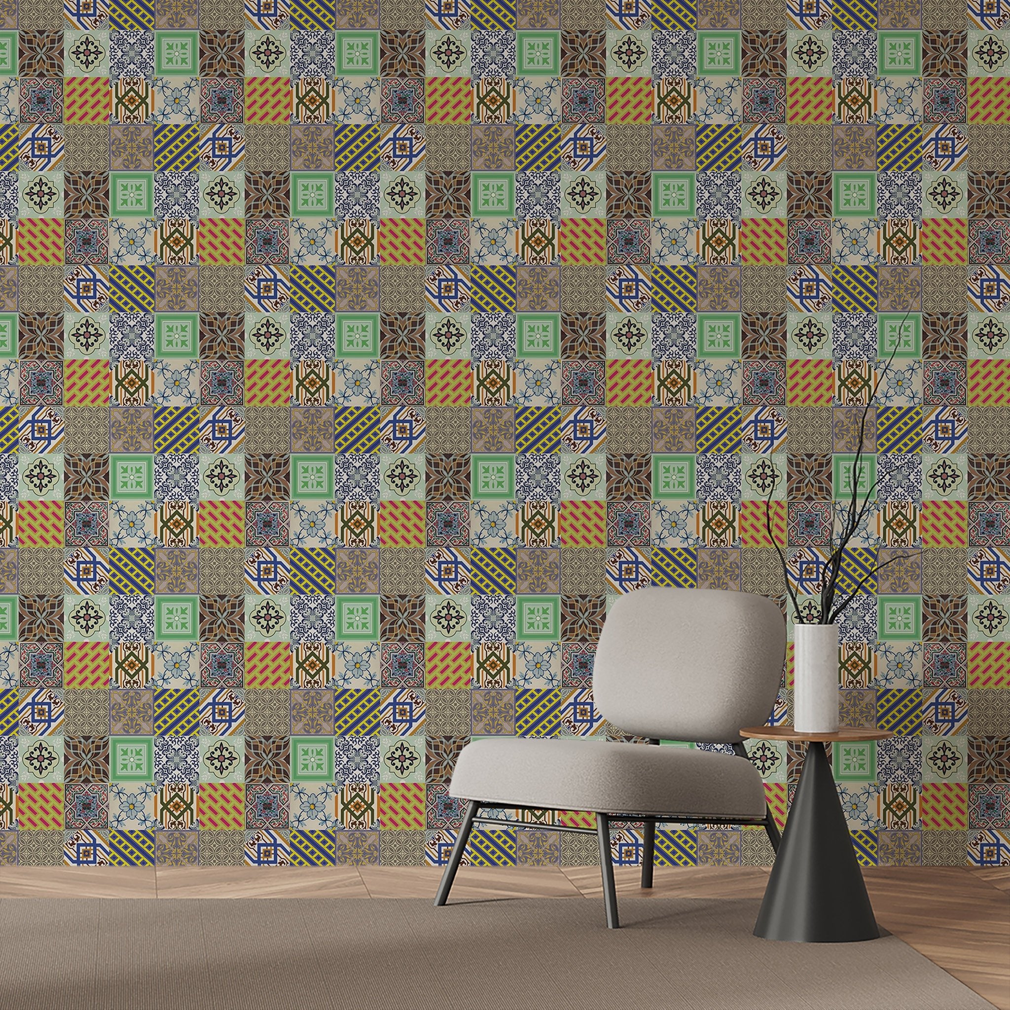 Mosaic & Tiles Wallpaper WAL045-MT