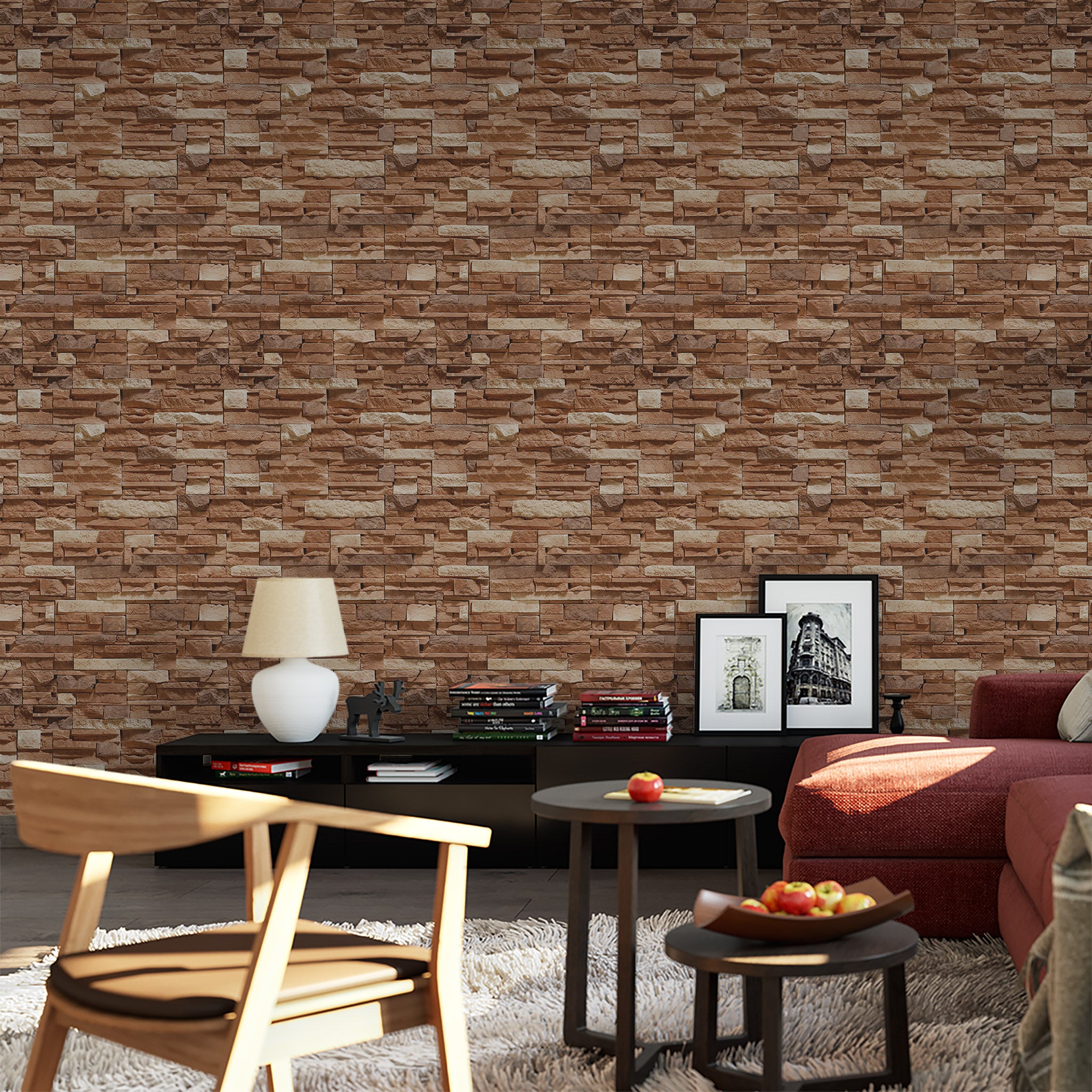 Brick & Stone Wallpaper WAL048-BS