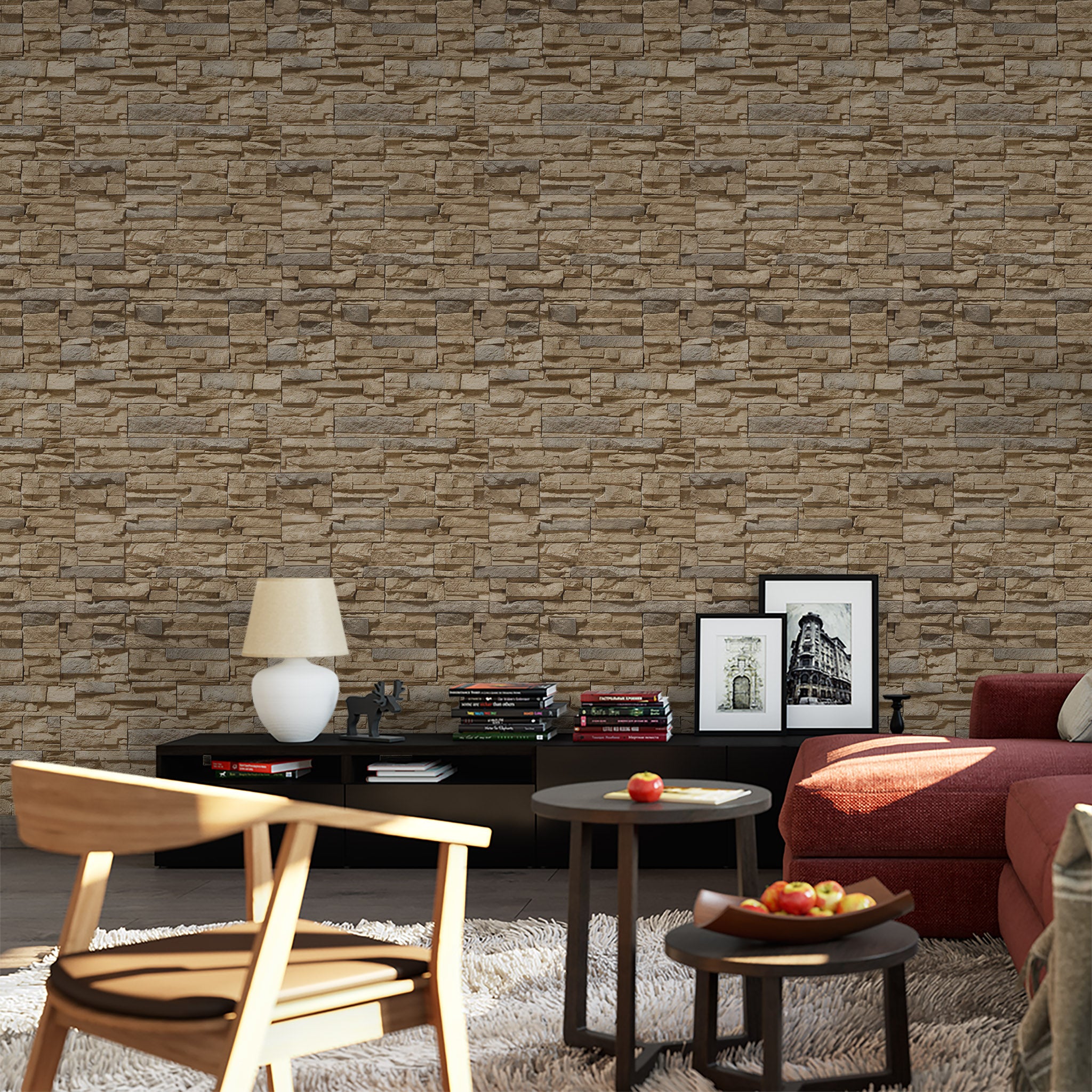 Brick & Stone Wallpaper WAL052-BS