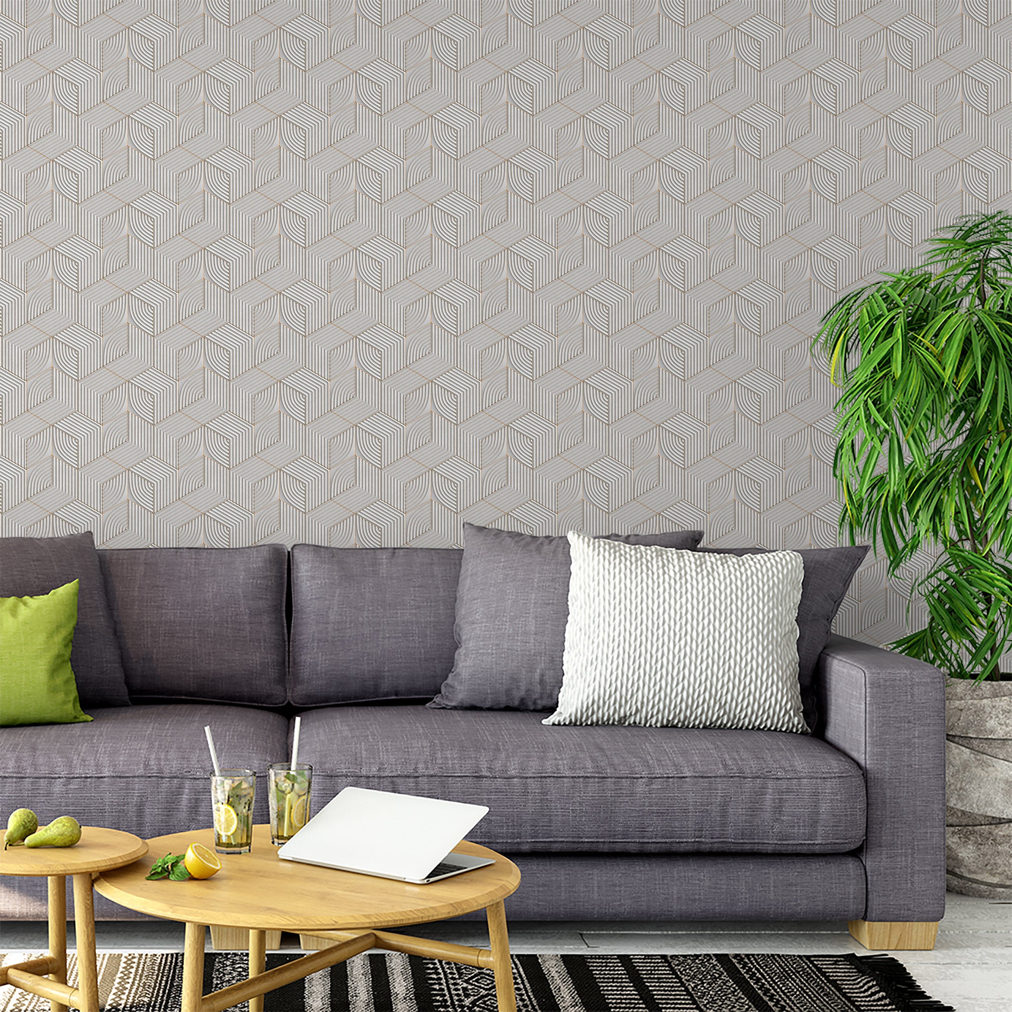 3D Decor Wallpaper WAL061-3D