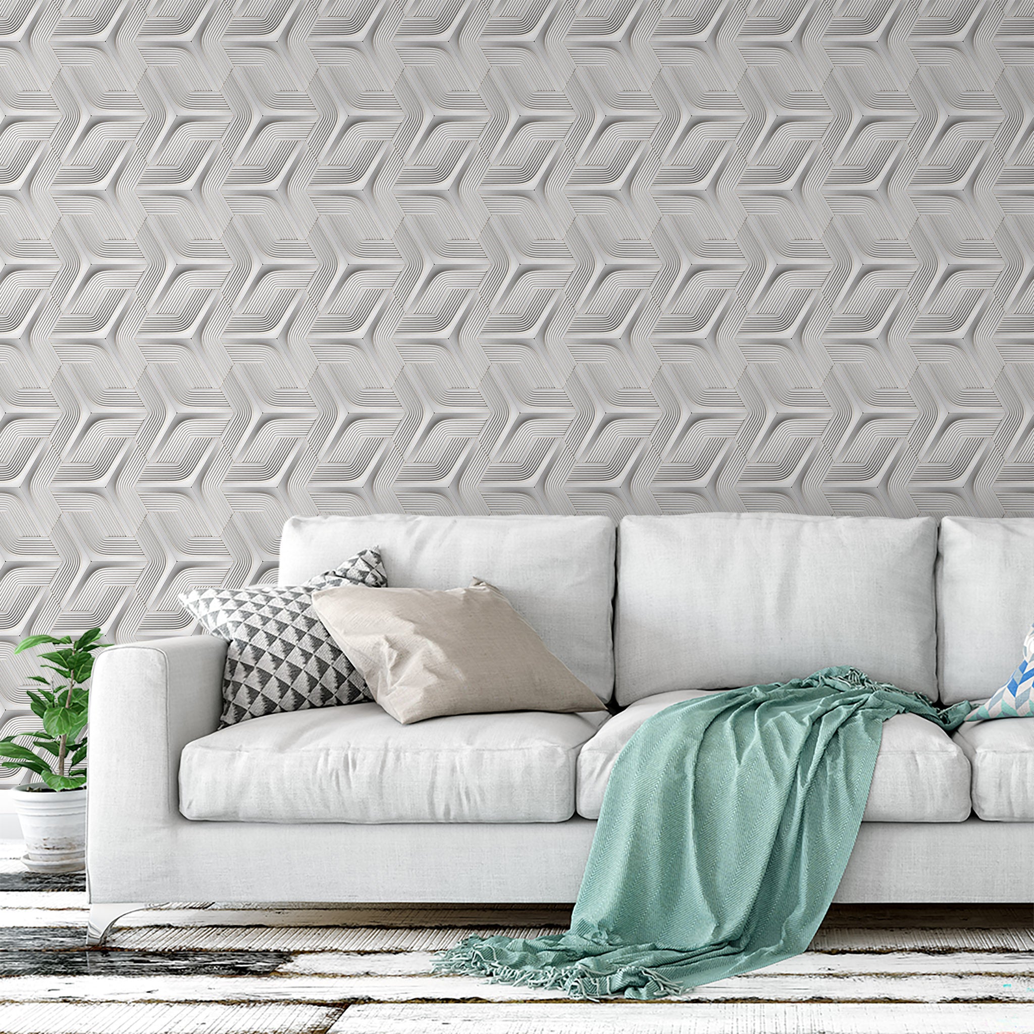 3D Decor Wallpaper WAL062-3D