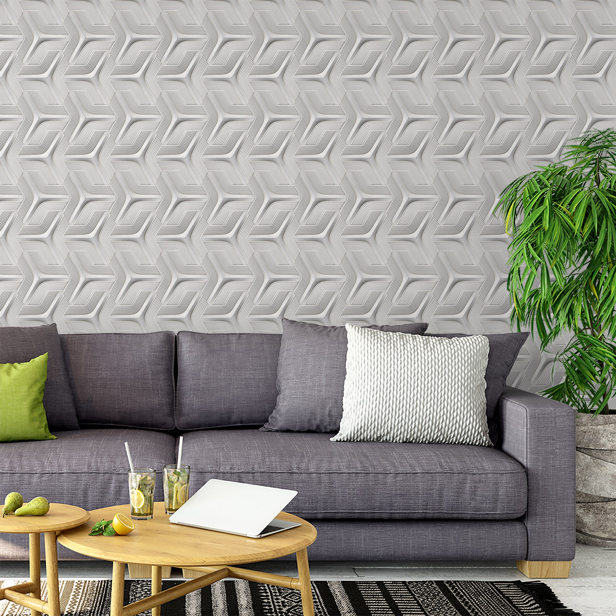 3D Decor Wallpaper WAL062-3D