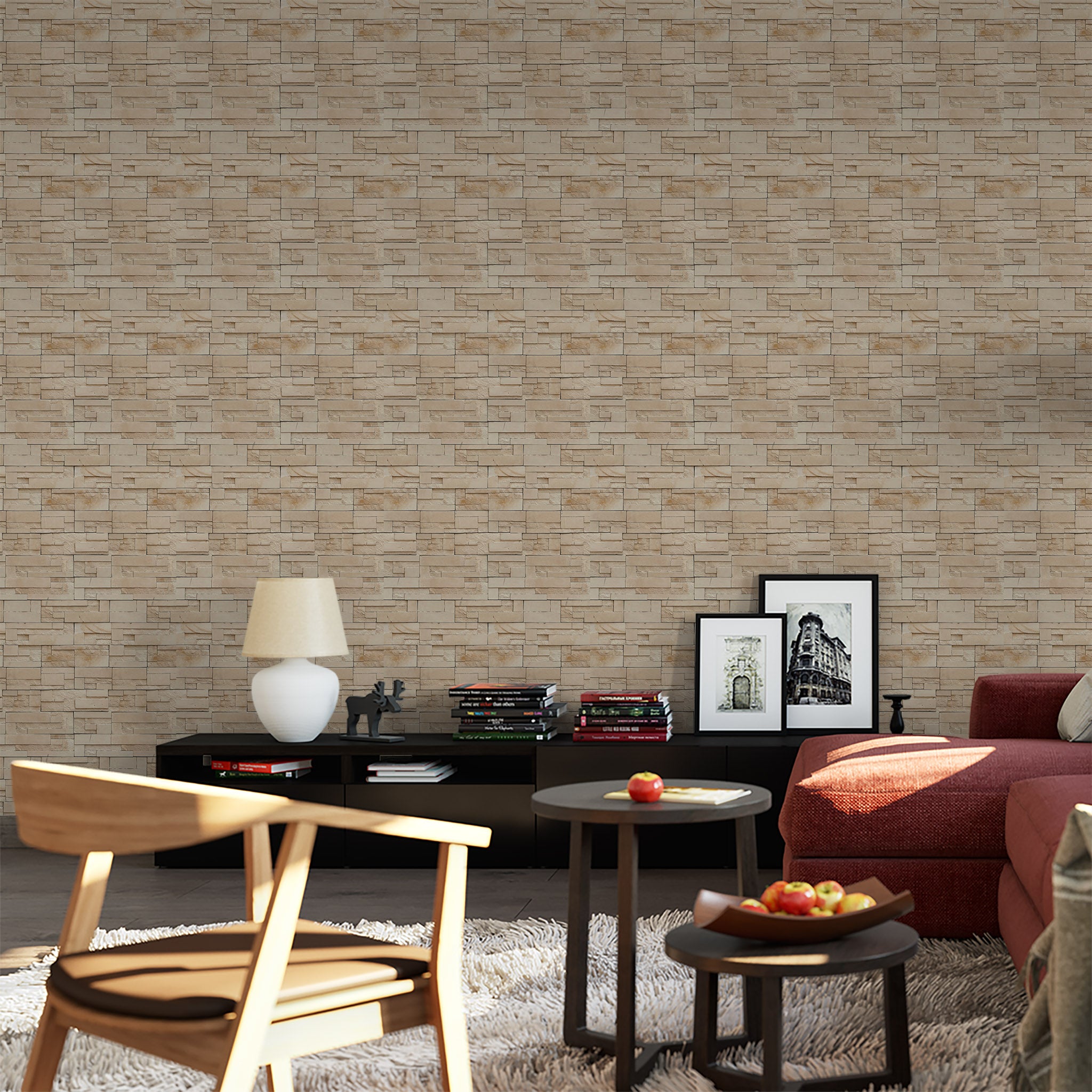 Brick & Stone Wallpaper WAL062-BS