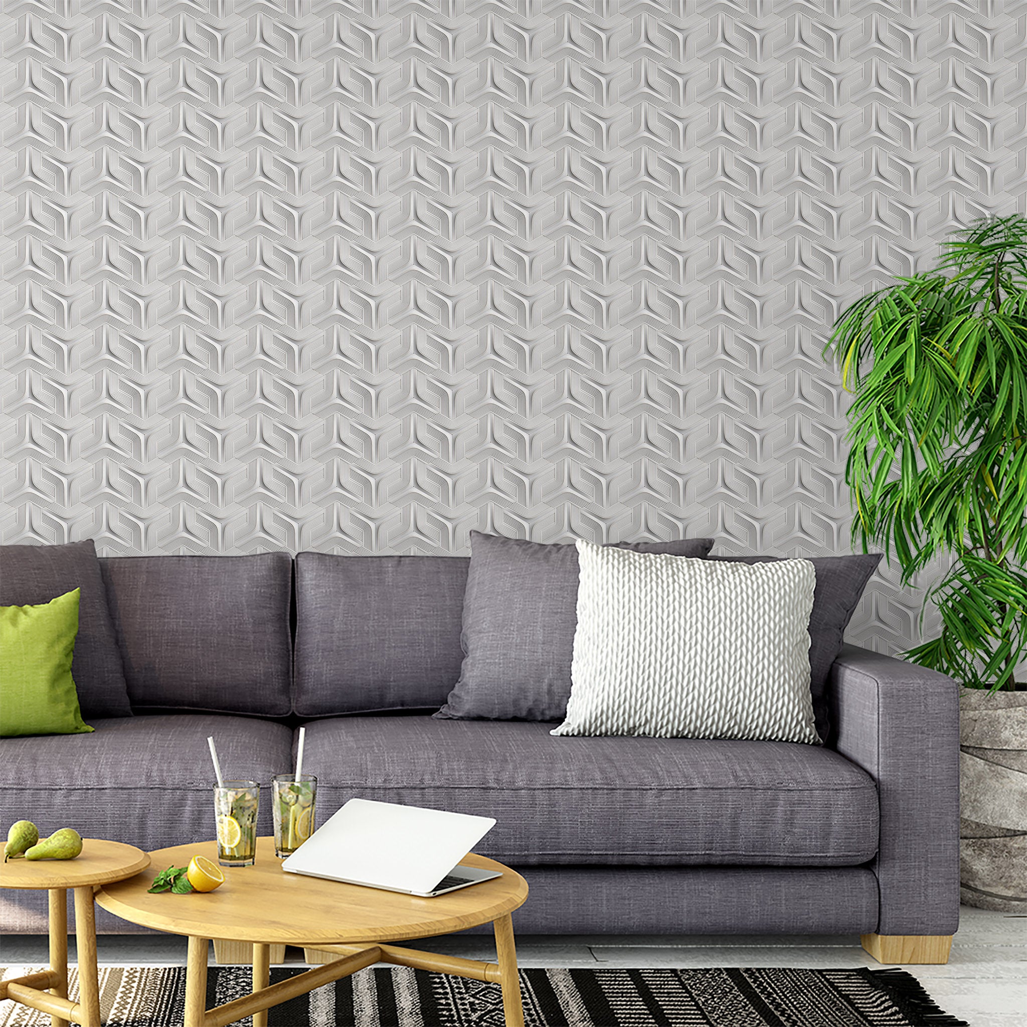 3D Decor Wallpaper WAL063-3D