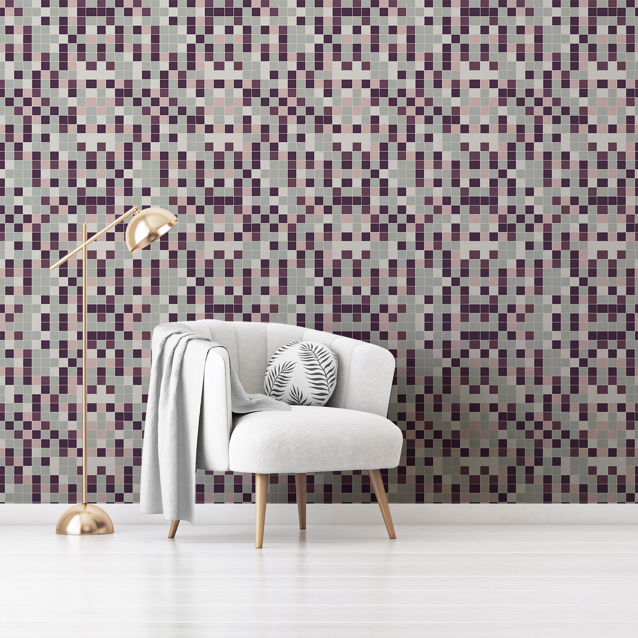 Mosaic & Tiles Wallpaper WAL063-MT