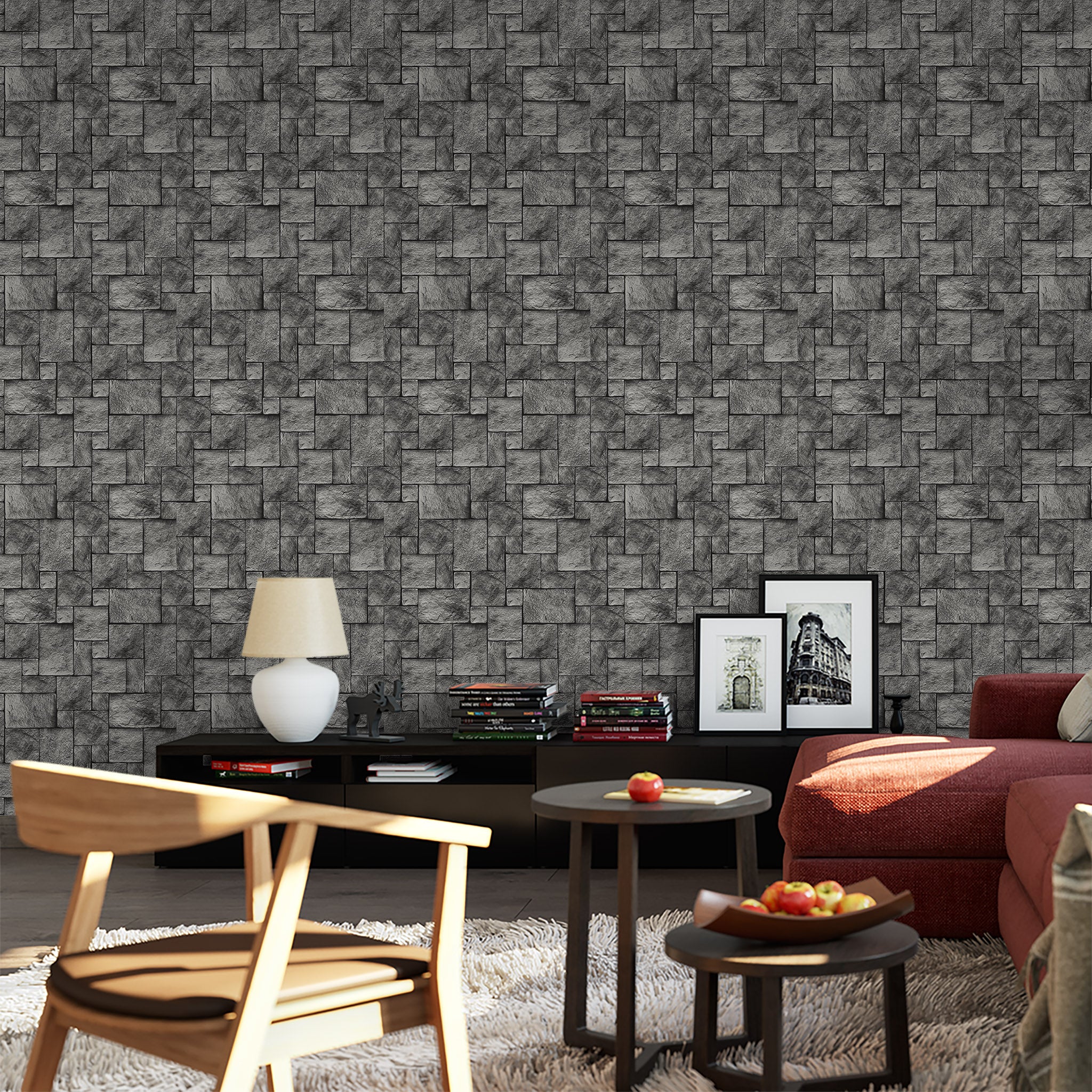 Brick & Stone Wallpaper WAL064-BS