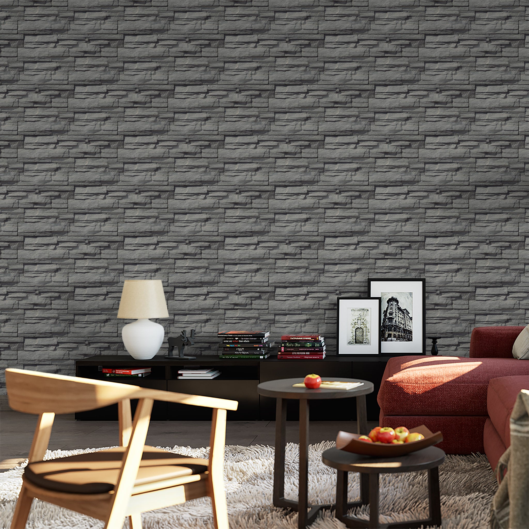 Brick & Stone Wallpaper WAL072-BS