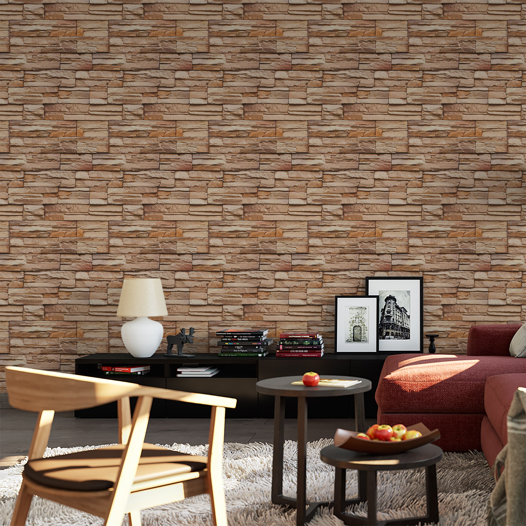 Brick & Stone Wallpaper WAL078-BS