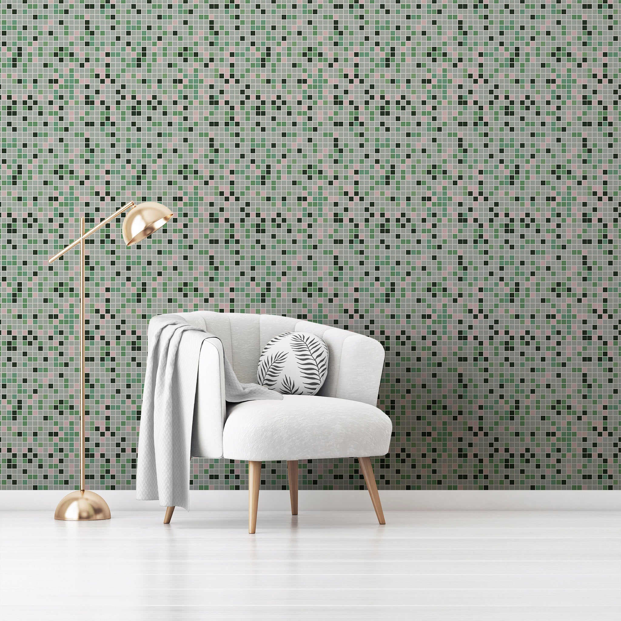 Mosaic & Tiles Wallpaper WAL081-MT