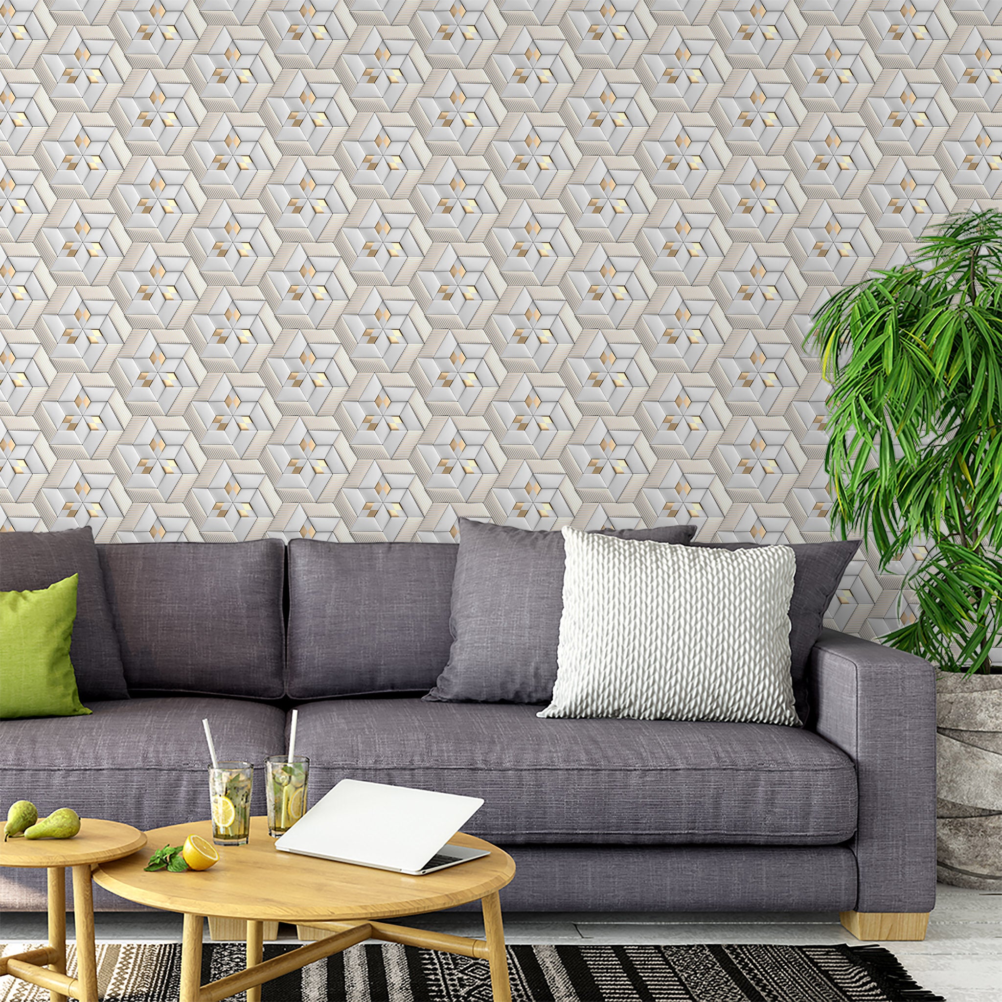 3D Decor Wallpaper WAL097-3D