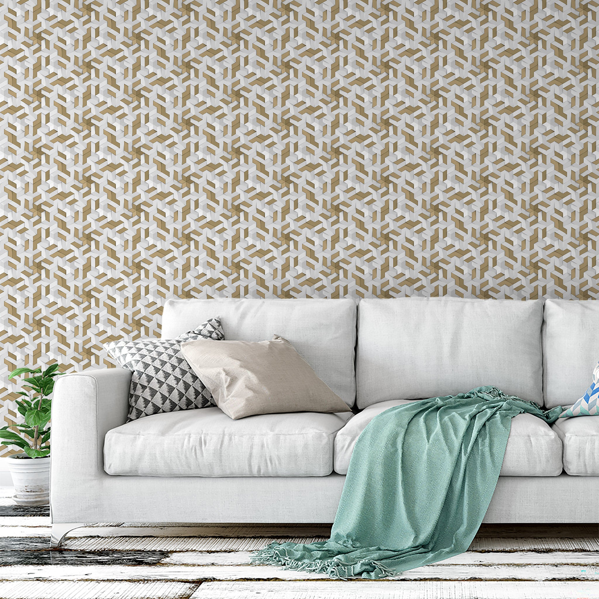 3D Decor Wallpaper WAL100-3D