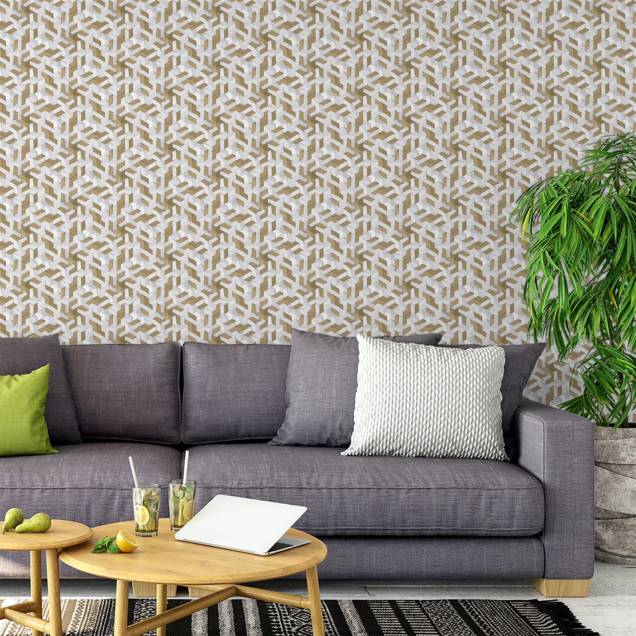 3D Decor Wallpaper WAL100-3D