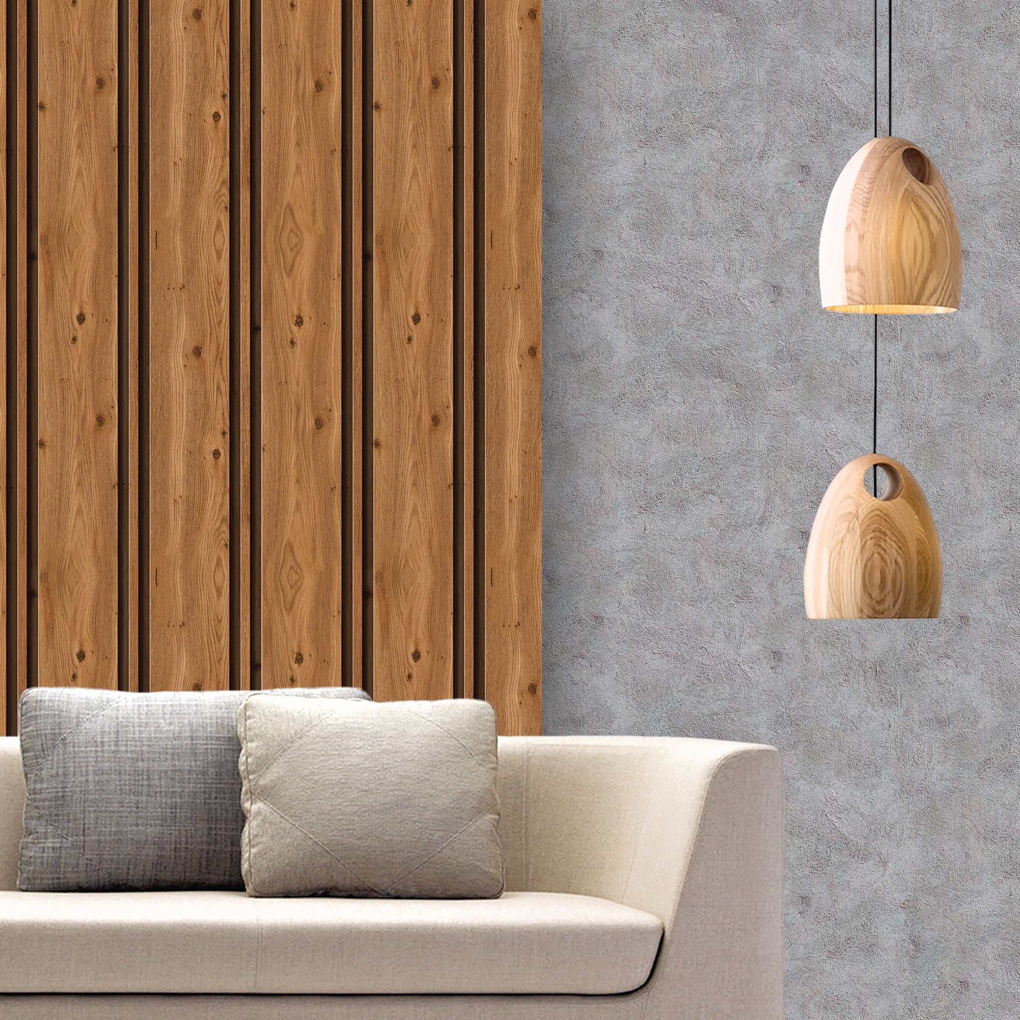 Slats & Wood Wallpaper WAL1501-W