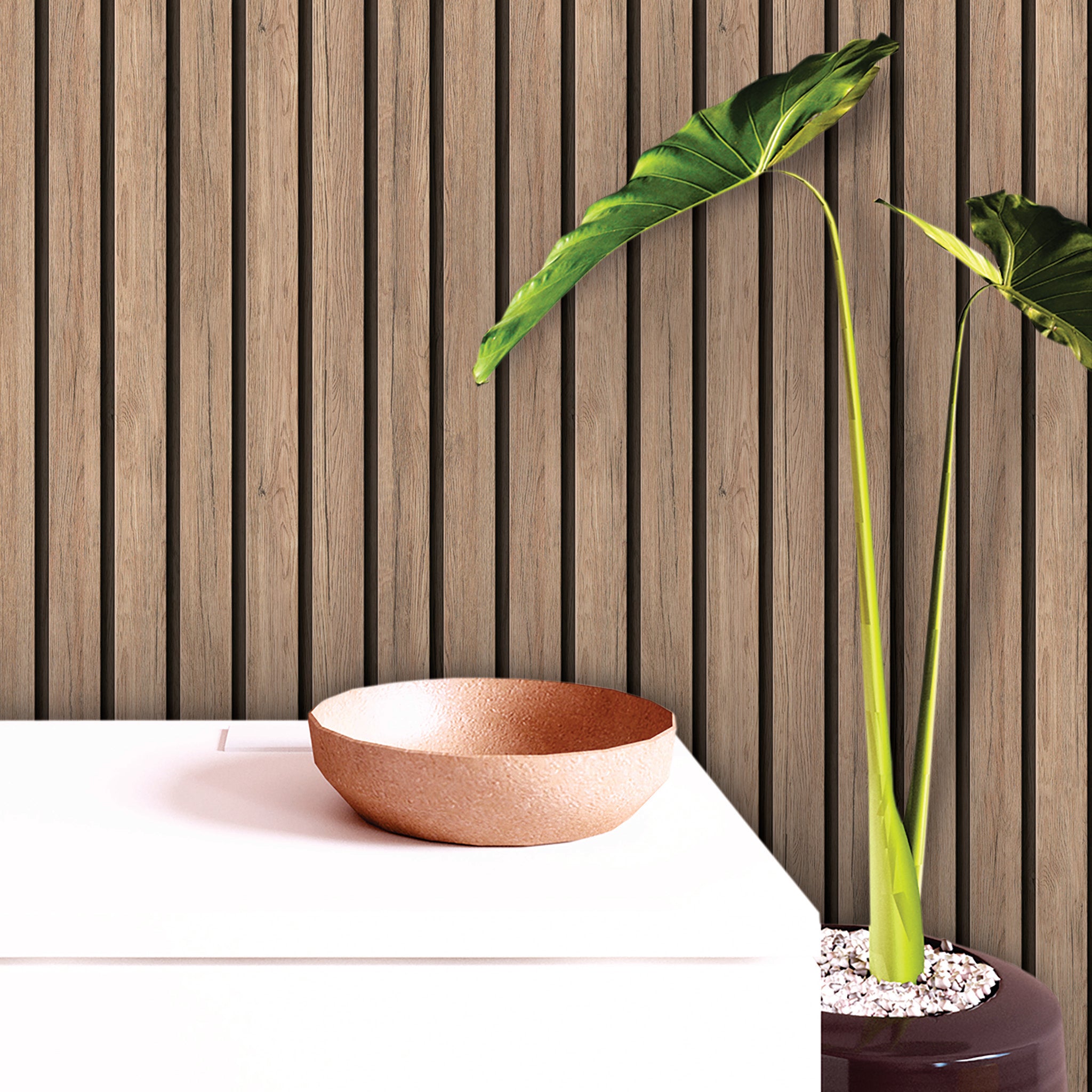 Slats & Wood Wallpaper WAL1503-W