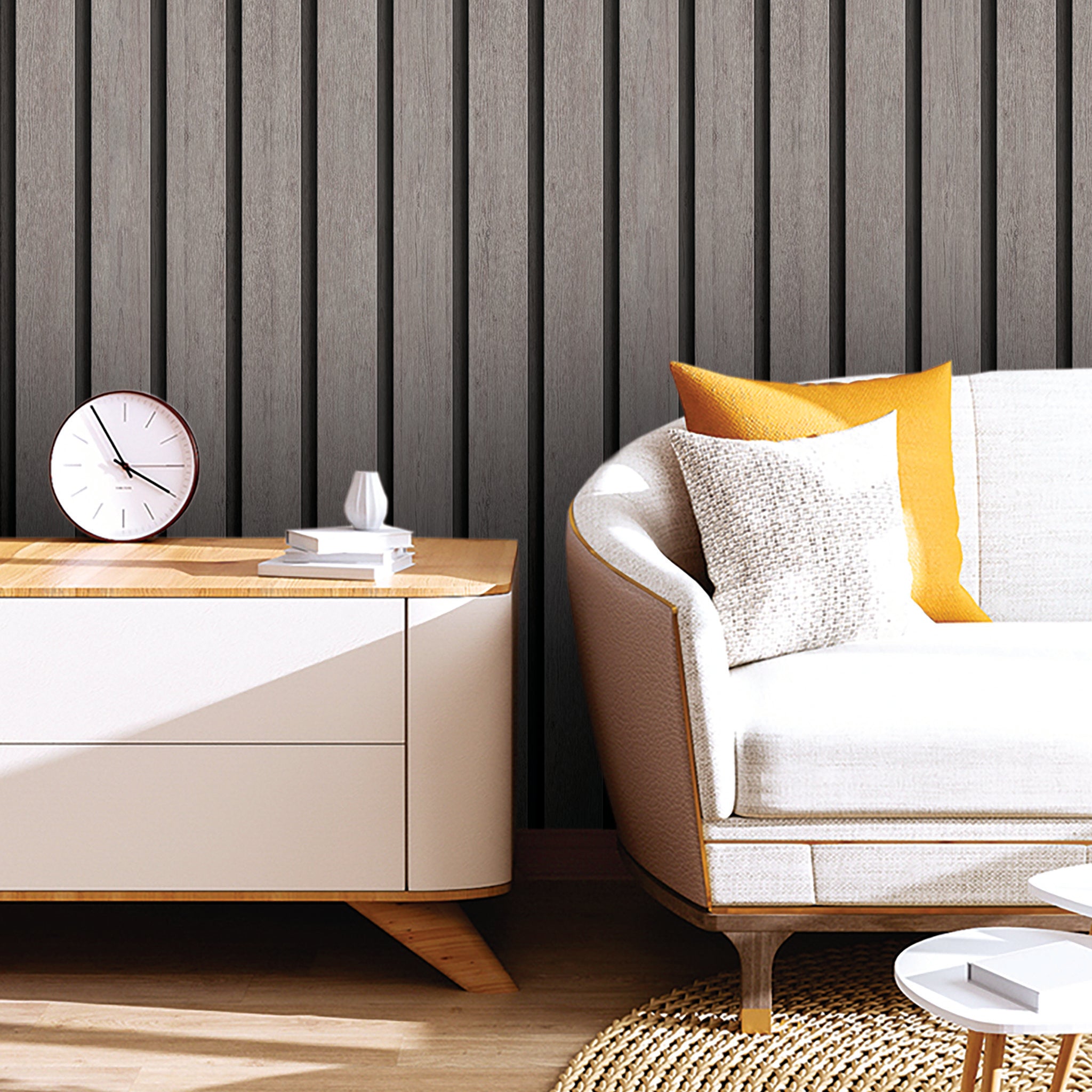 Slats & Wood Wallpaper WAL1505-W