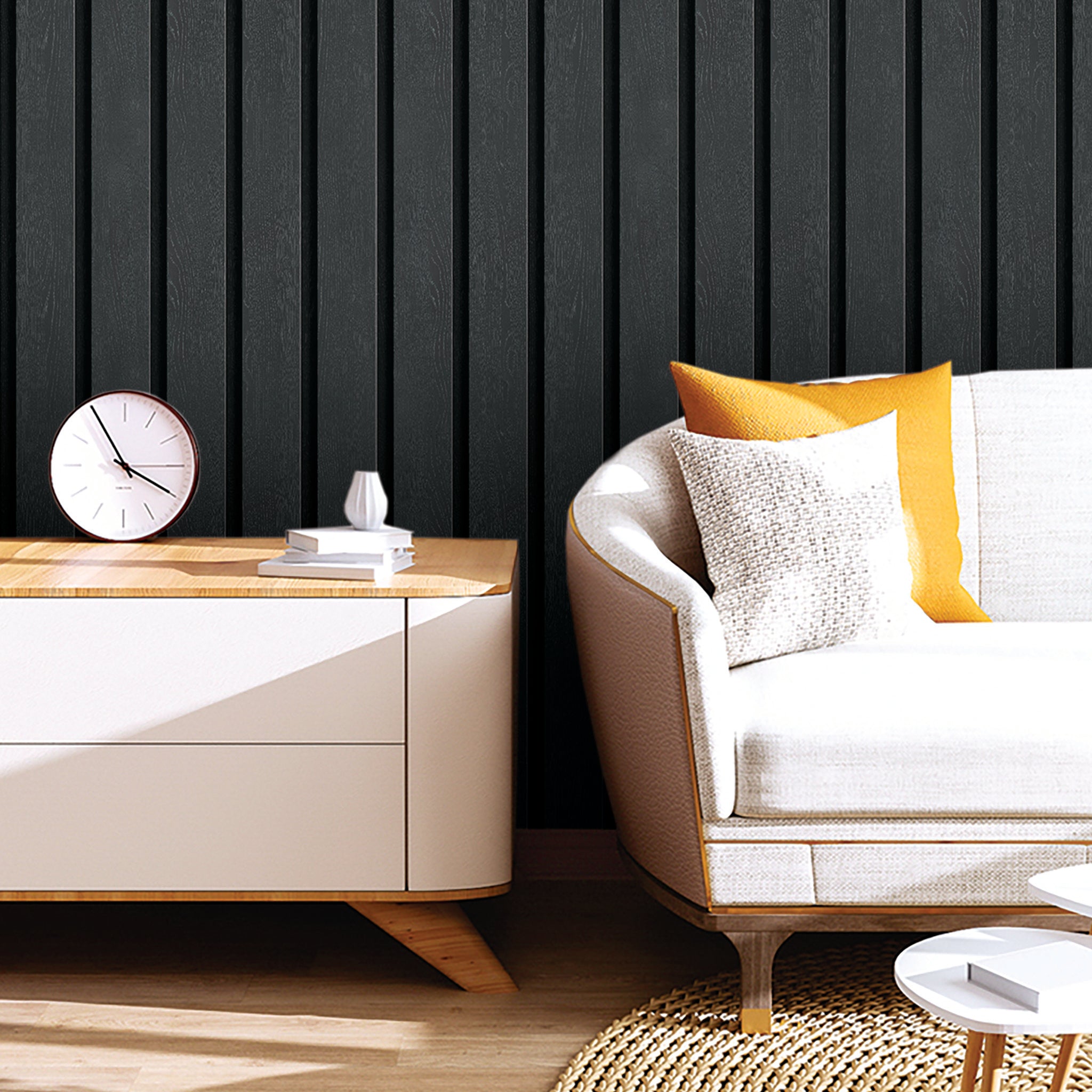 Slats & Wood Wallpaper WAL1509-W