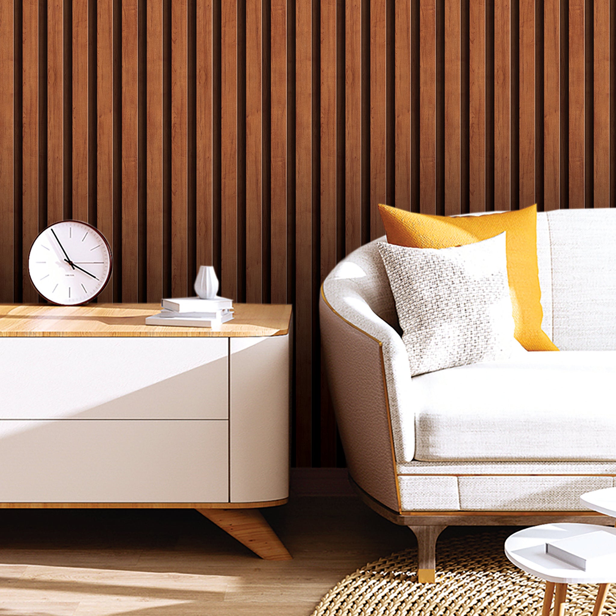 Slats & Wood Wallpaper WAL1518-W