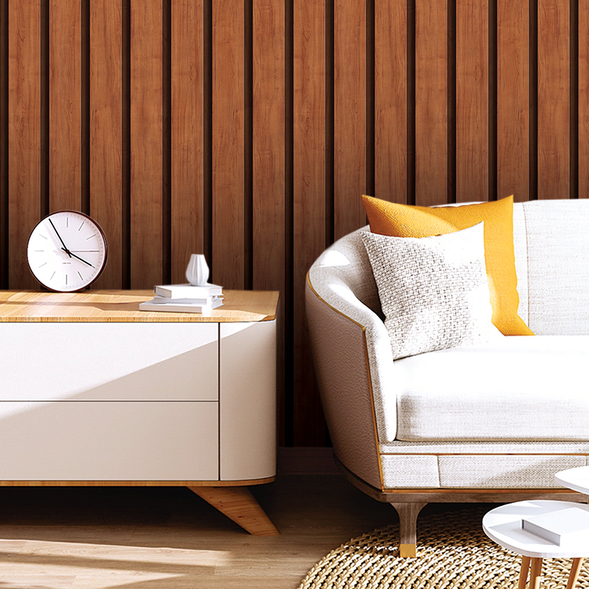 Slats & Wood Wallpaper WAL1519-W