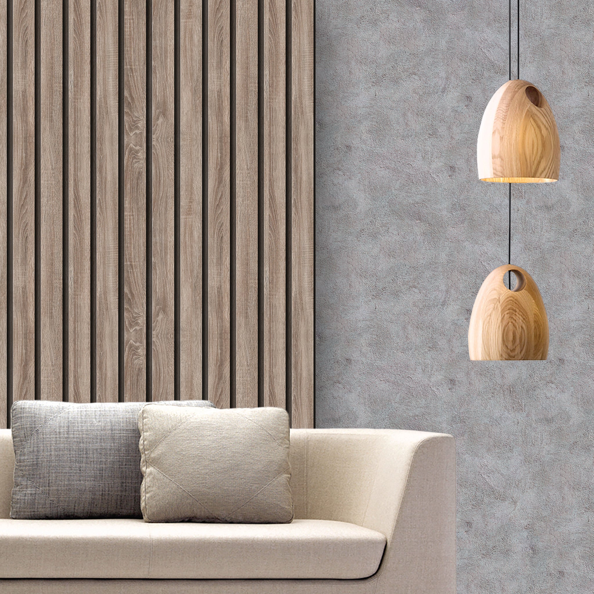 Slats & Wood Wallpaper WAL1524-W