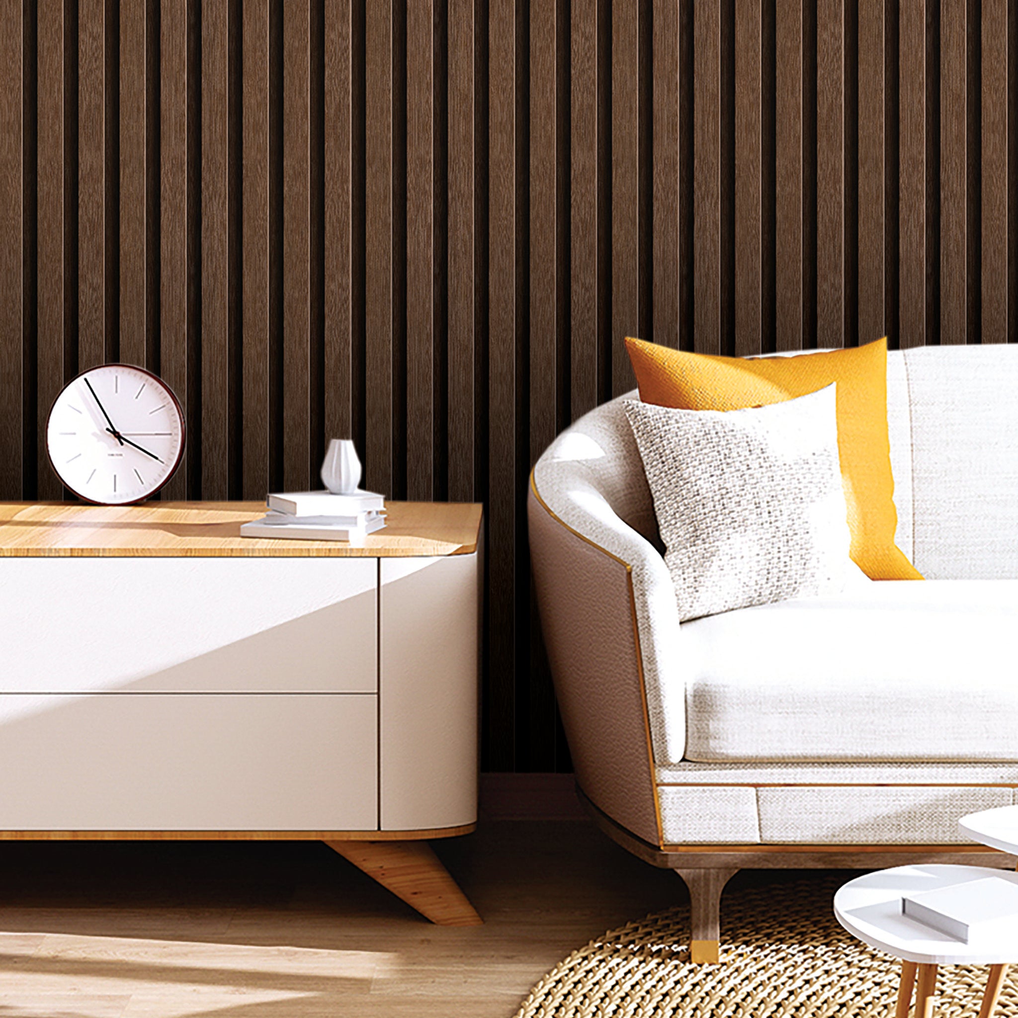 Slats & Wood Wallpaper WAL1528-W