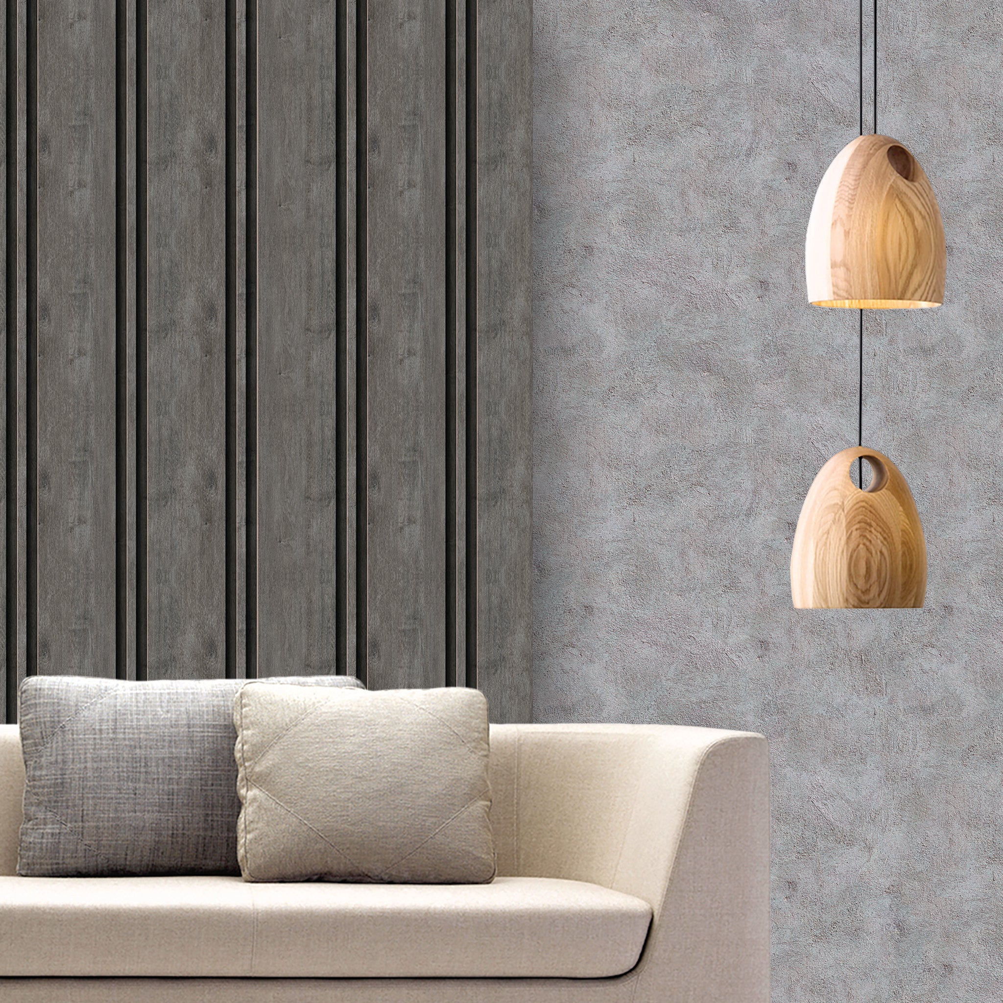 Slats & Wood Wallpaper WAL1540-W